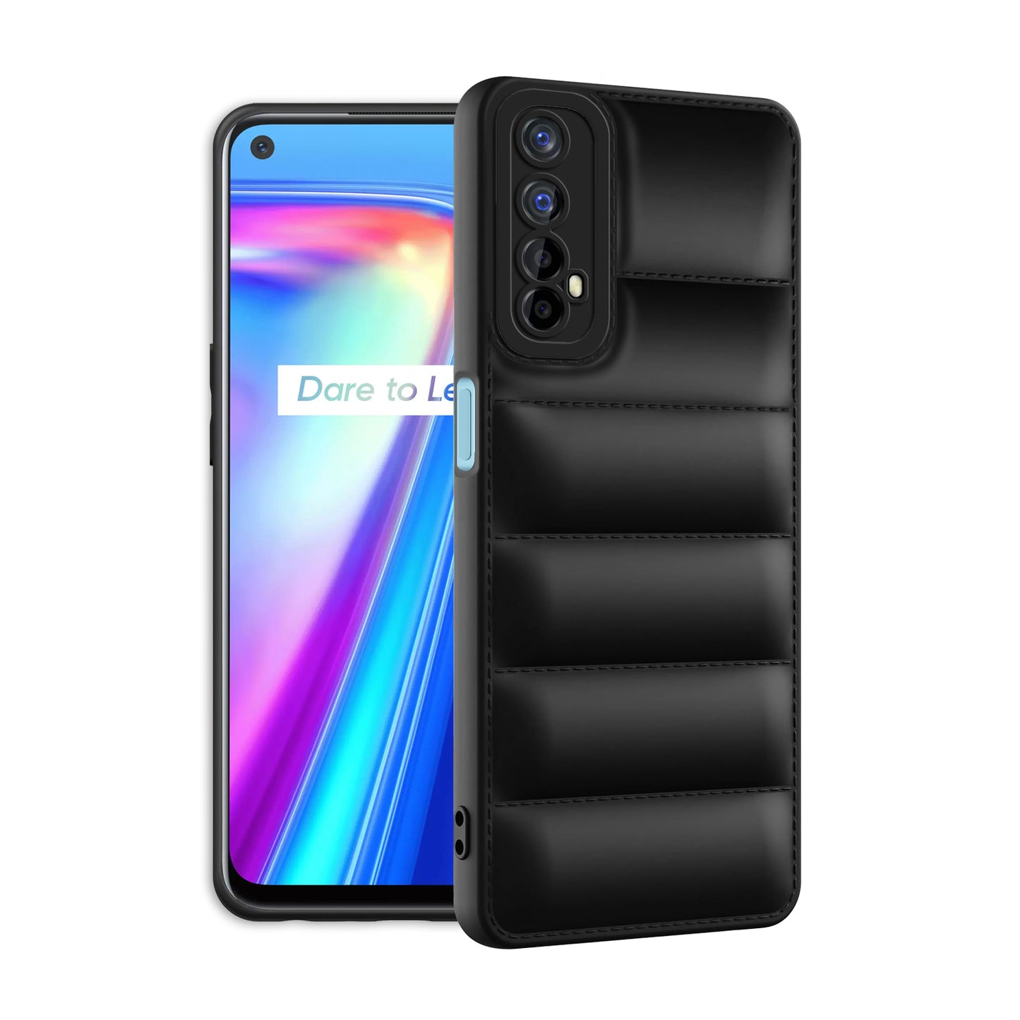 Pikkme Realme Realme Flip Cover Realme Back Cover Leather Puffer