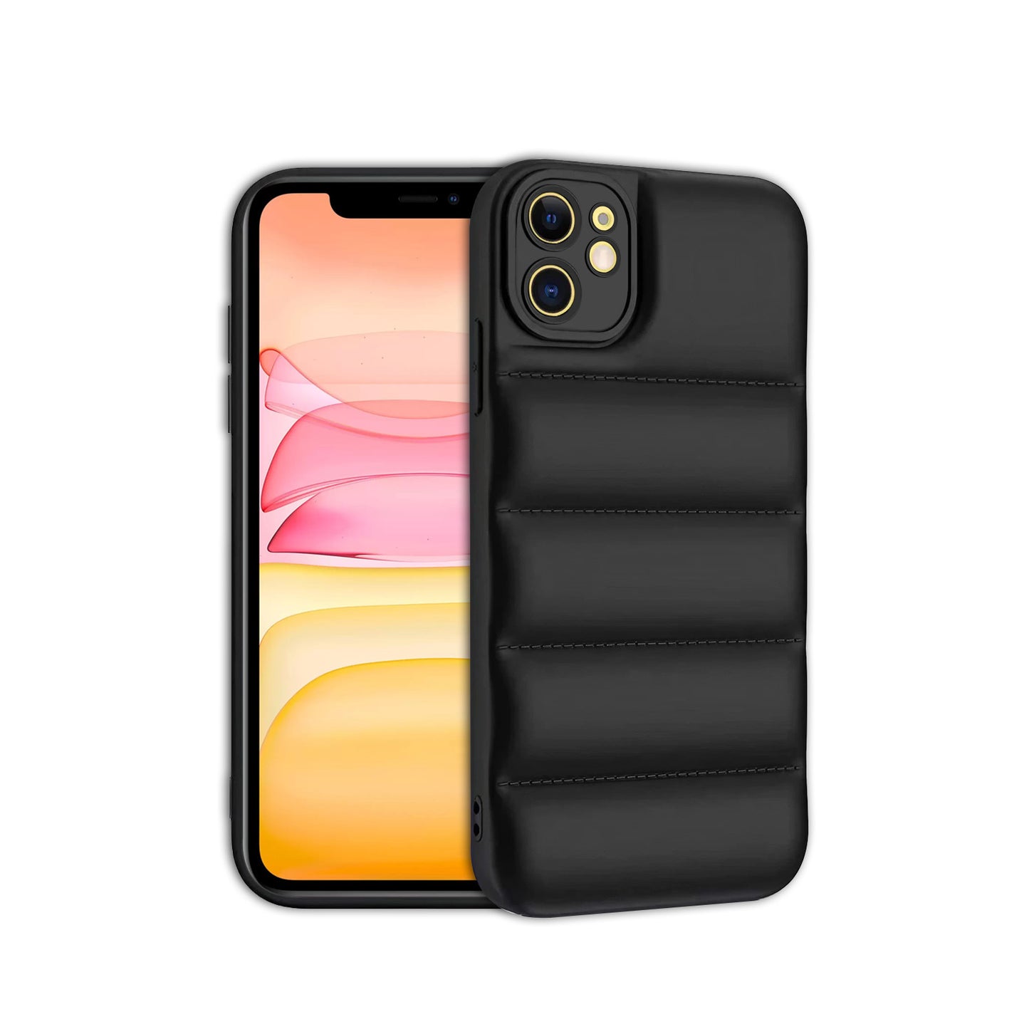 Puffer Back Cover for Apple iPhone 11