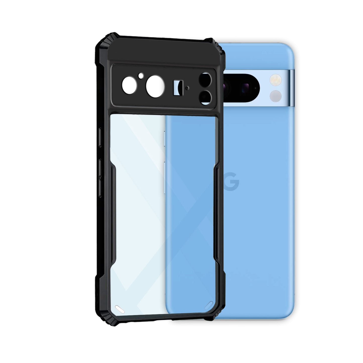 360 Degree Protection Back Cover For Google Pixel 8 Pro