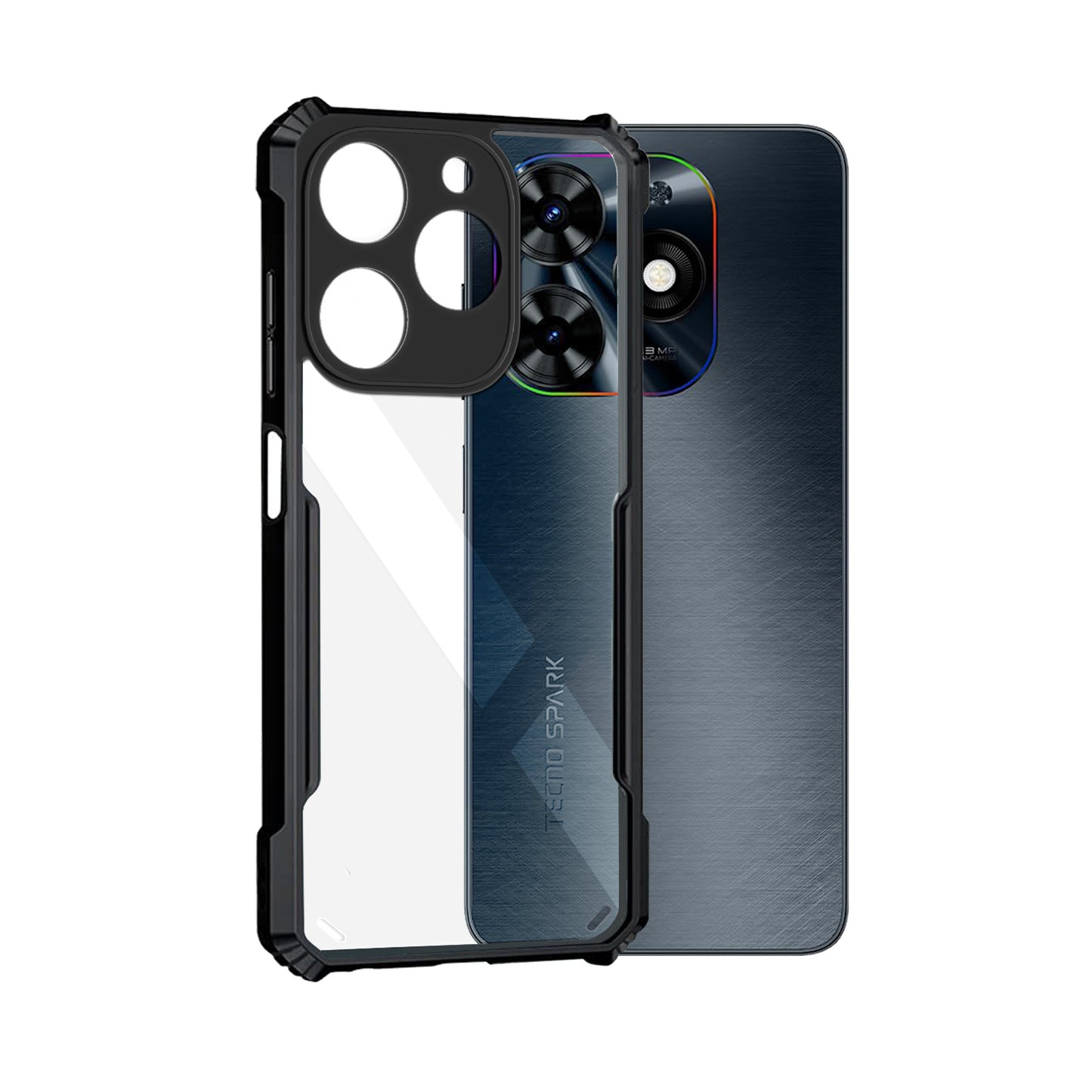 360 Degree Protection Back Cover For Tecno Spark Go 2024