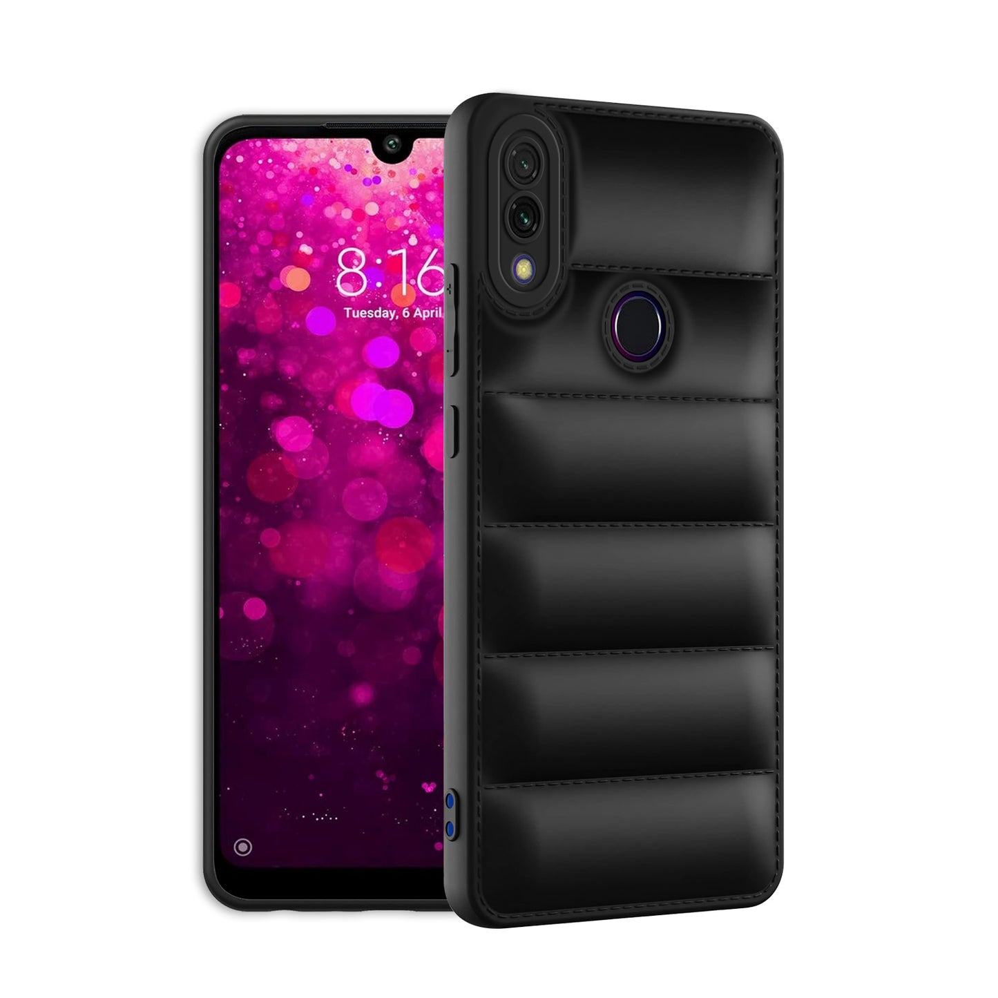 Puffer Back Cover for Redmi 7