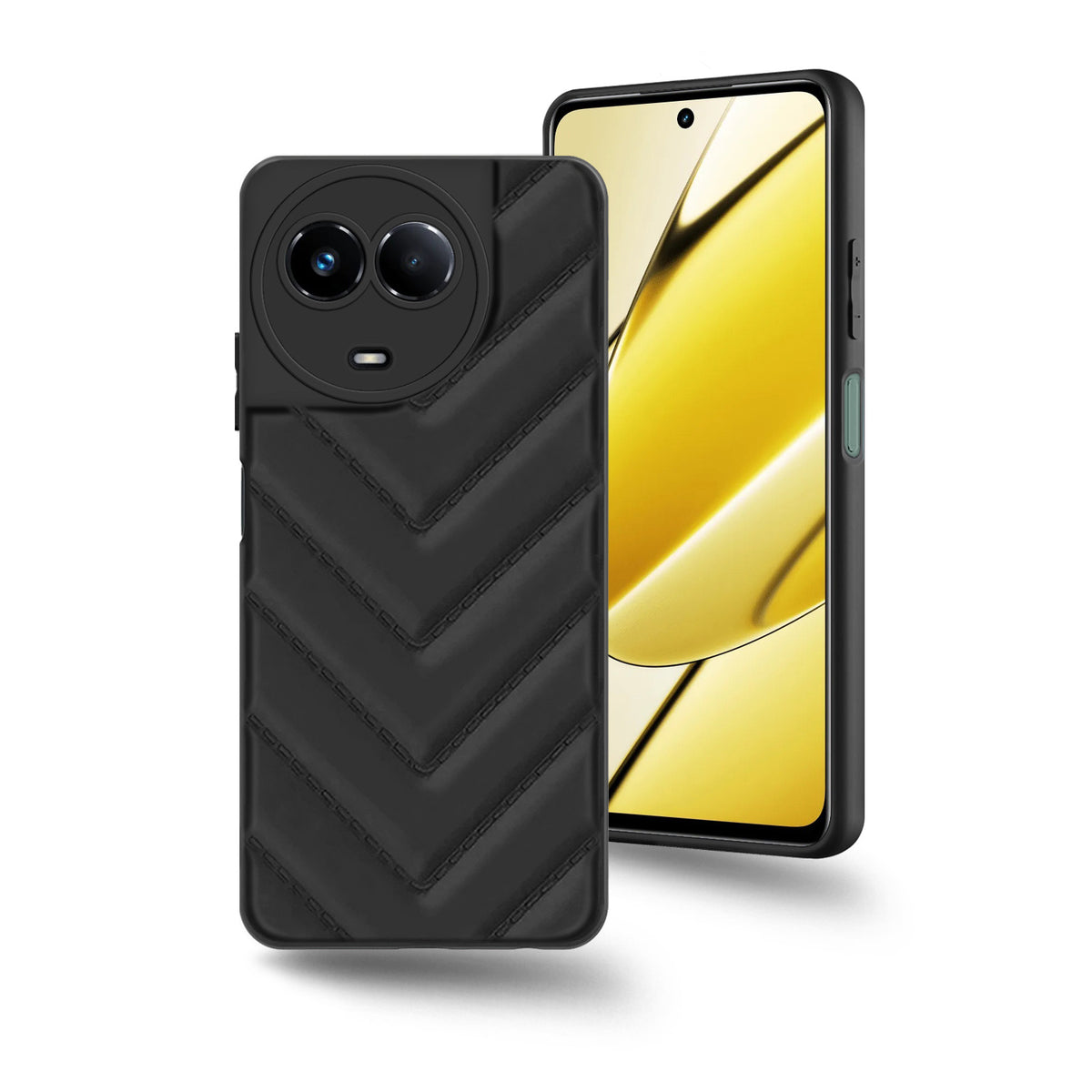 Wave Cushioned Back Cover for Realme 11 5G