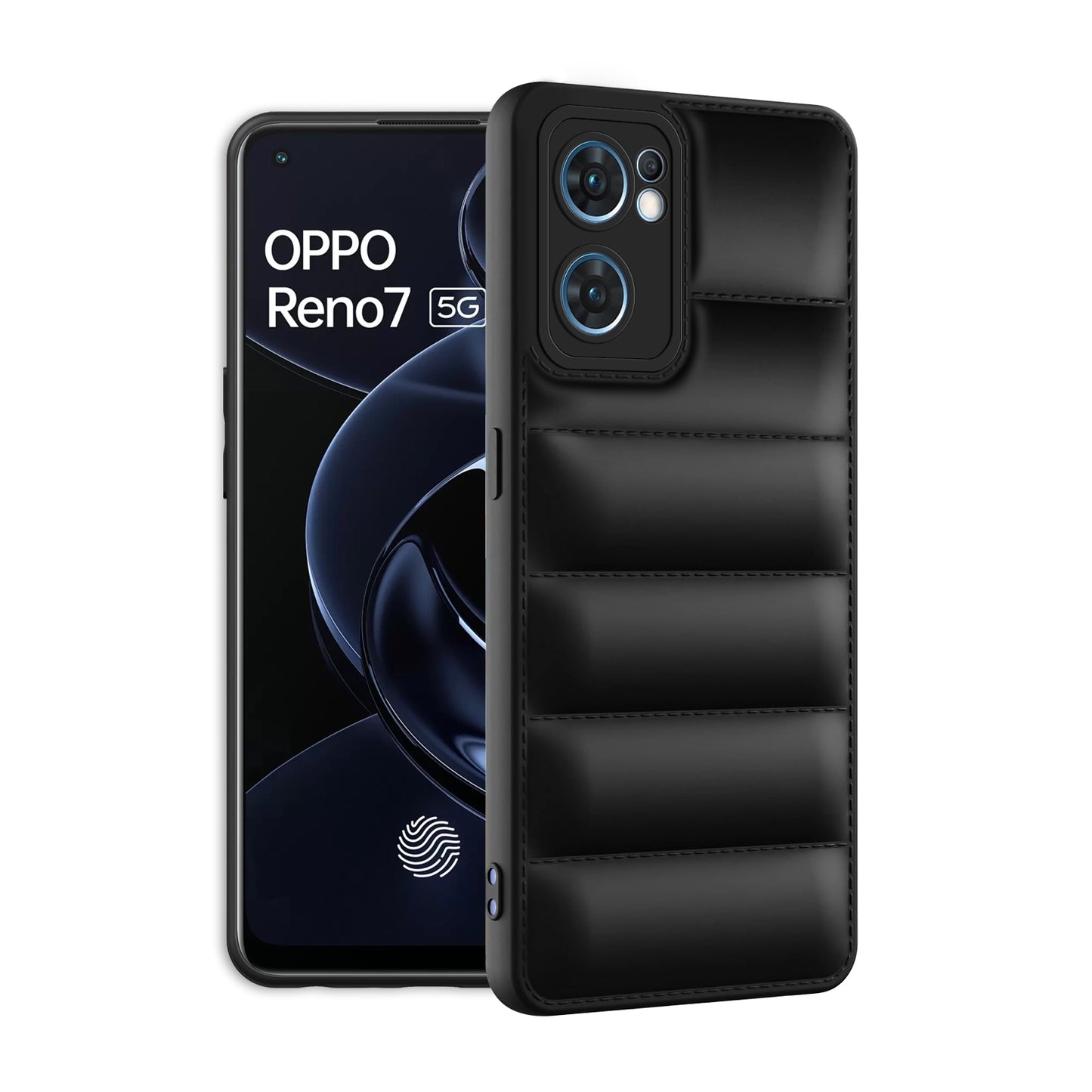 Puffer Back Cover for Oppo Reno 7 5G