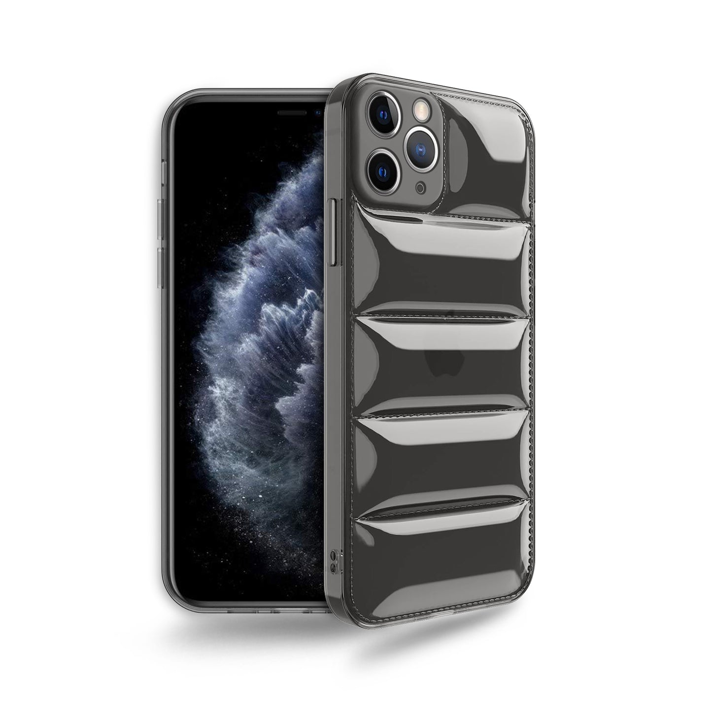 Ultra-Thin Transparent Puffer Back Cover for Apple iPhone 11 Pro