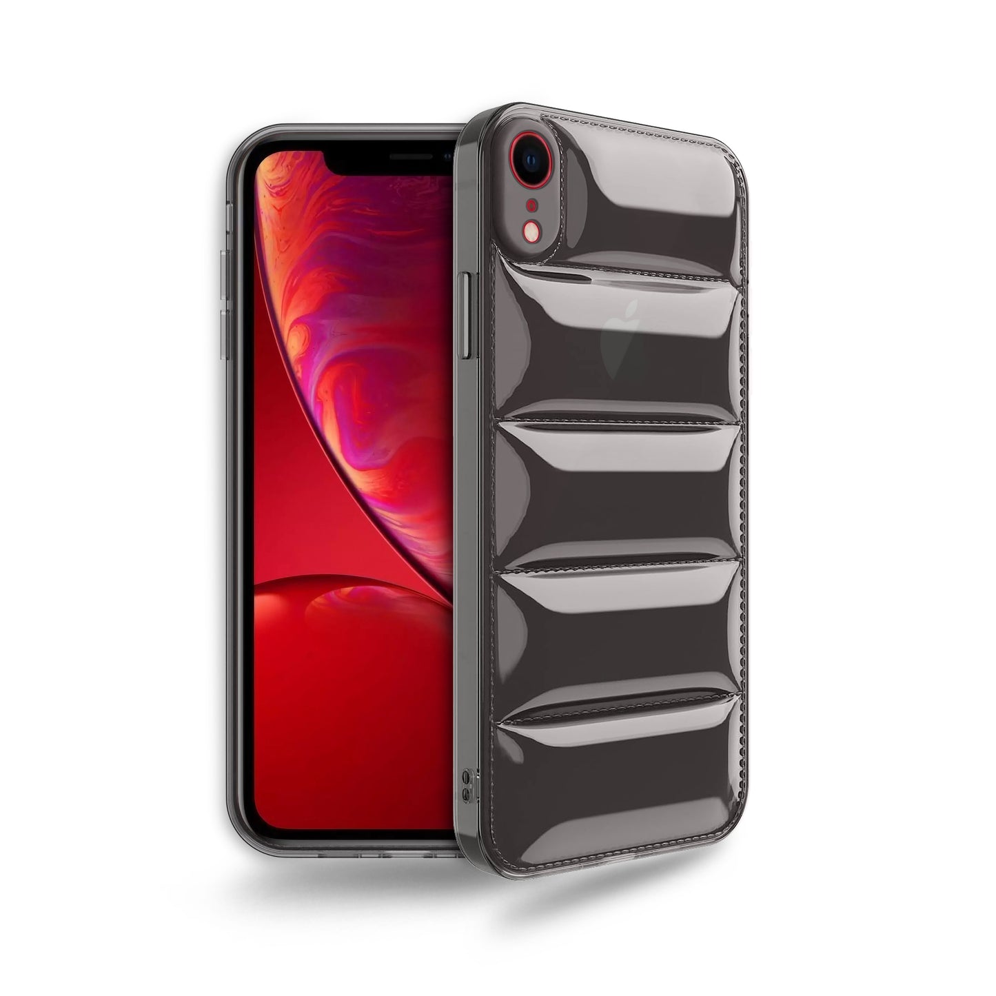 Ultra-Thin Transparent Puffer Back Cover for Apple iPhone XR