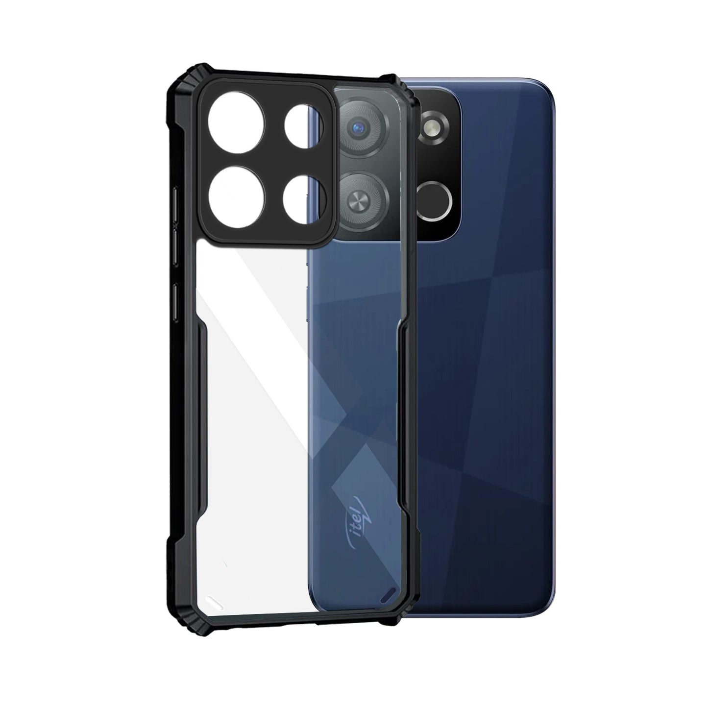 360 Degree Protection Back Cover For iTel A18s