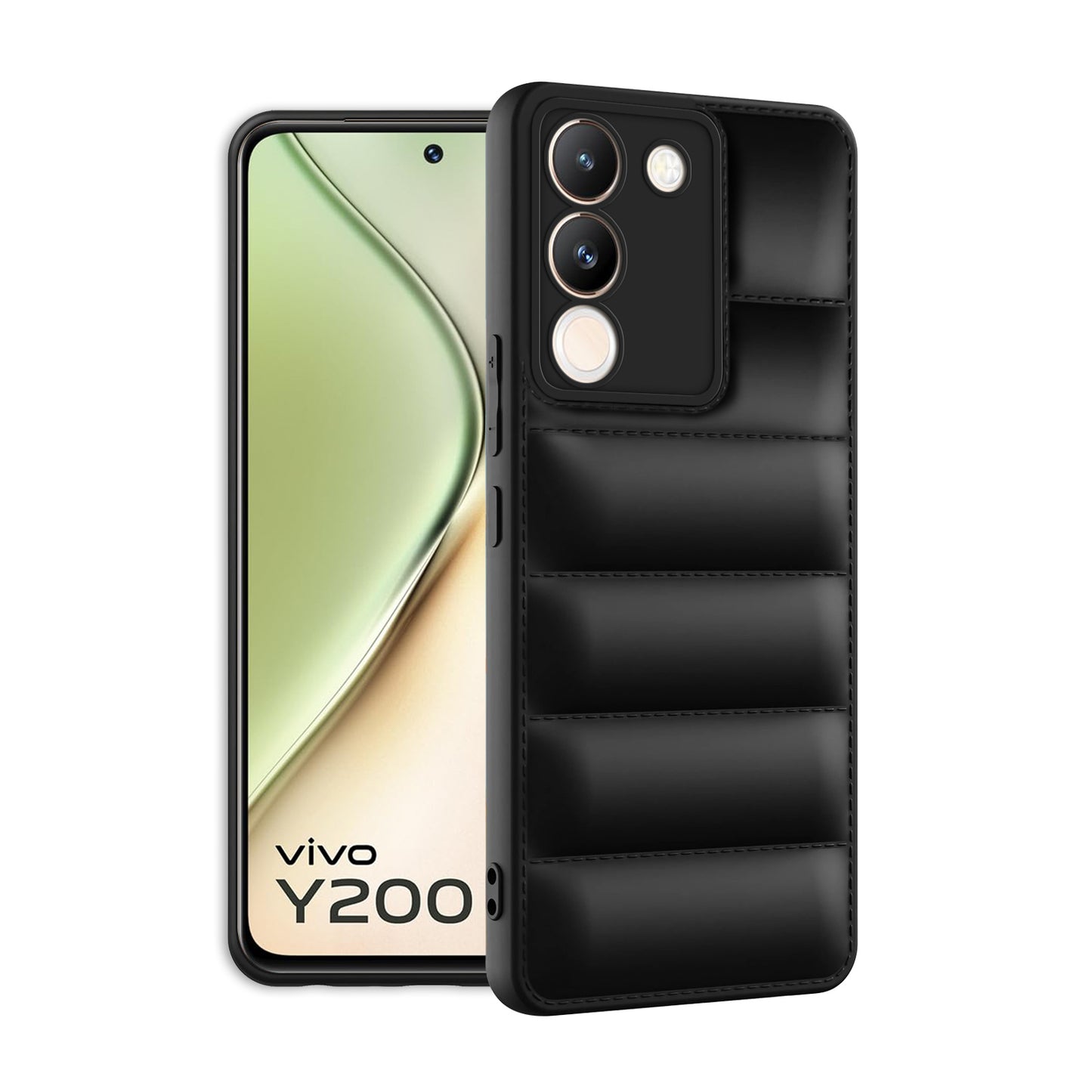 Puffer Back Cover for Vivo Y200