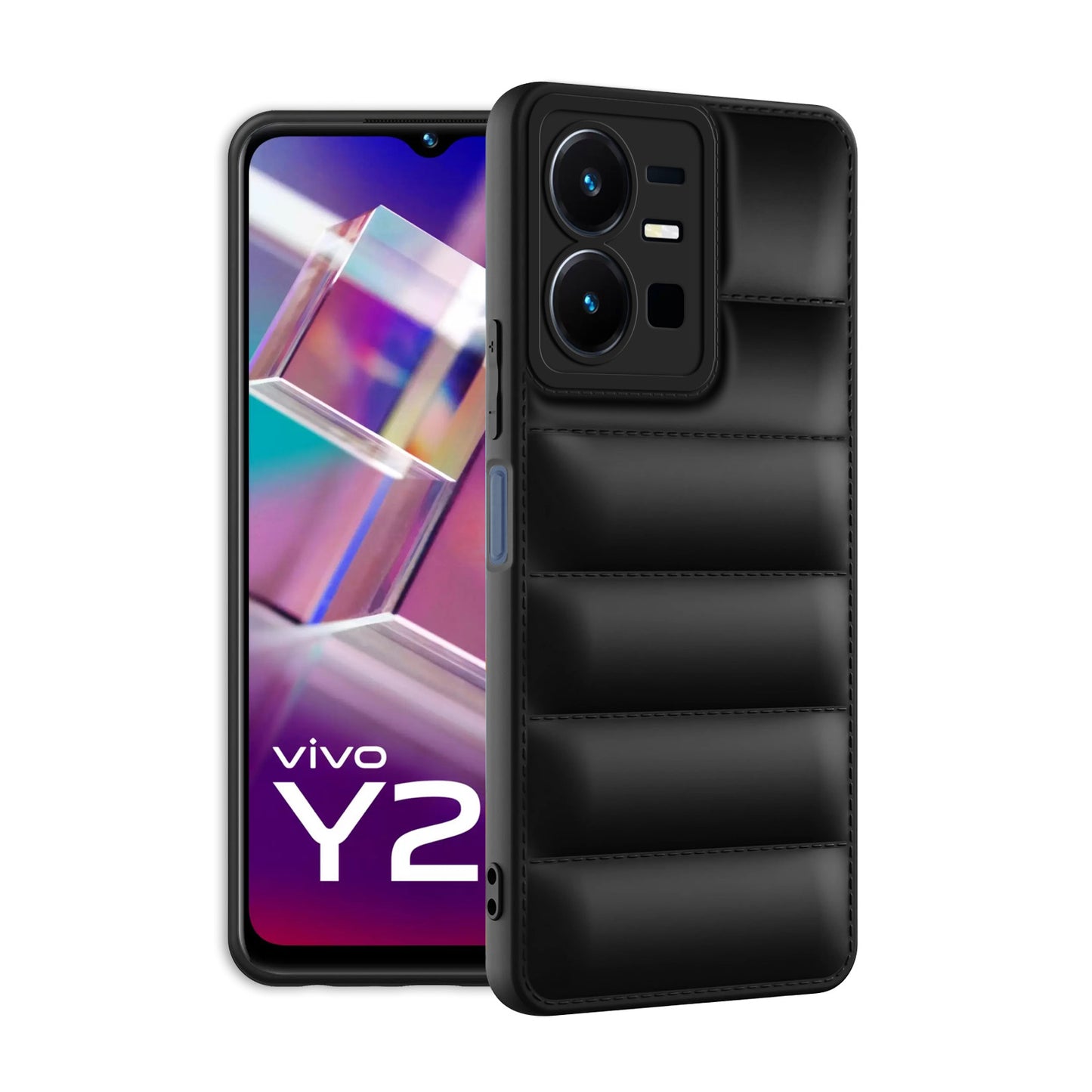 Puffer Back Cover for Vivo Y22 4G