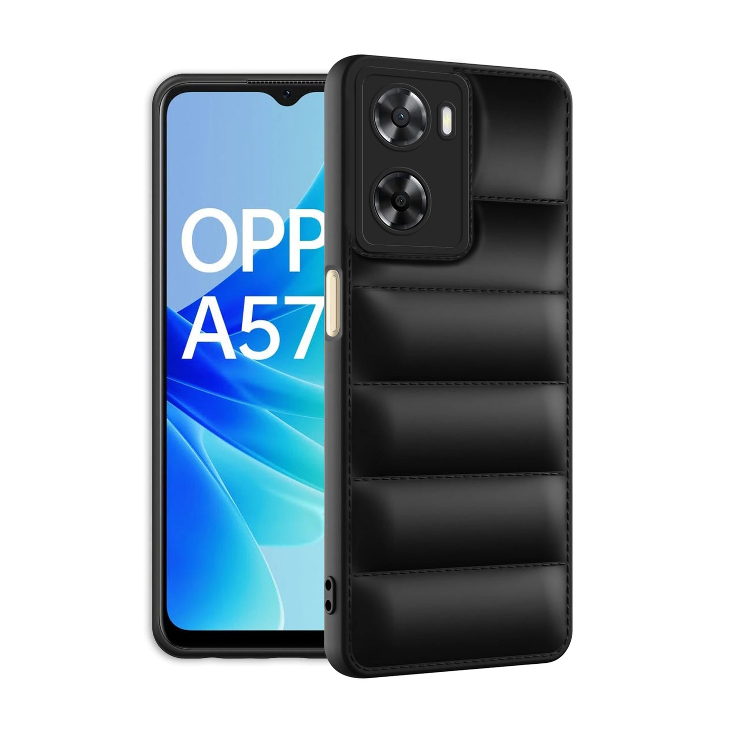 Puffer Back Cover for Oppo A57 4G