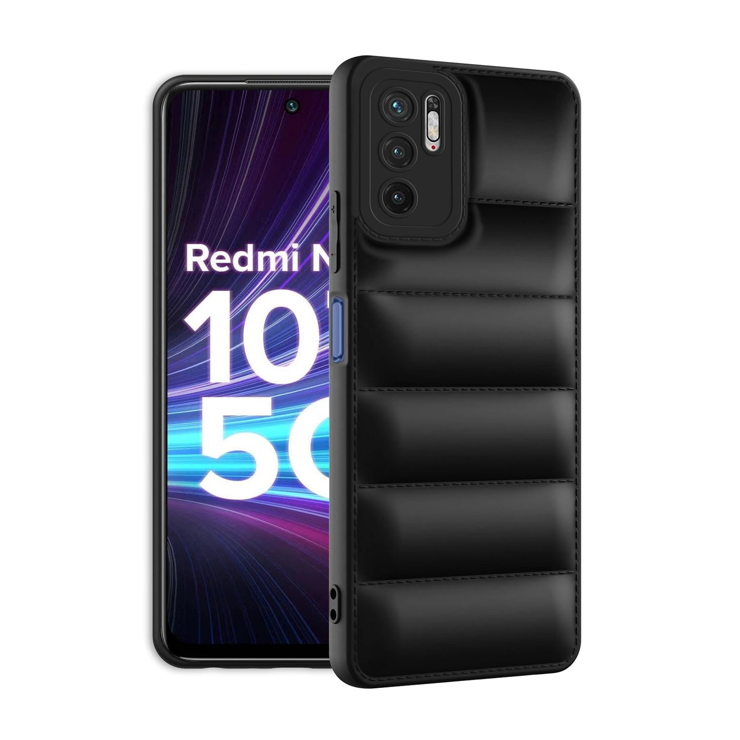 Puffer Back Cover for Redmi Note 10T