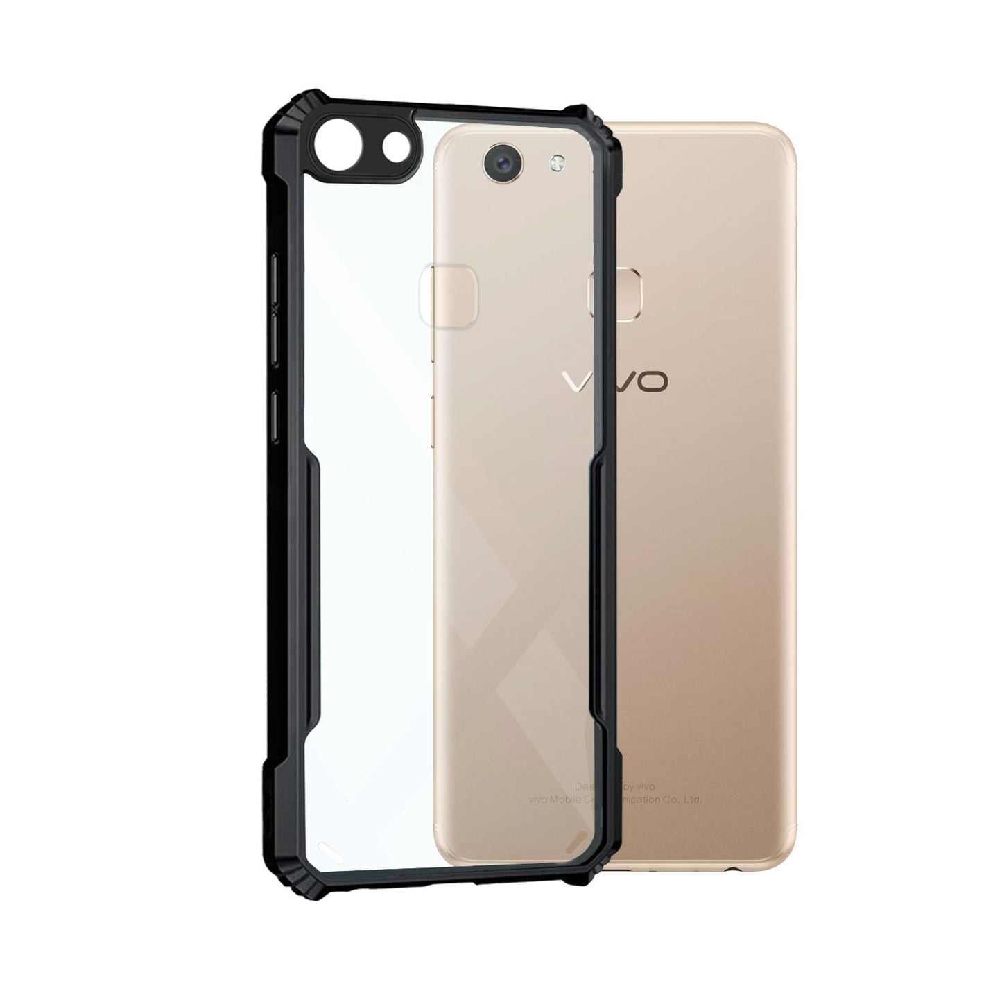360 Degree Protection Back Cover For Vivo V7 Plus