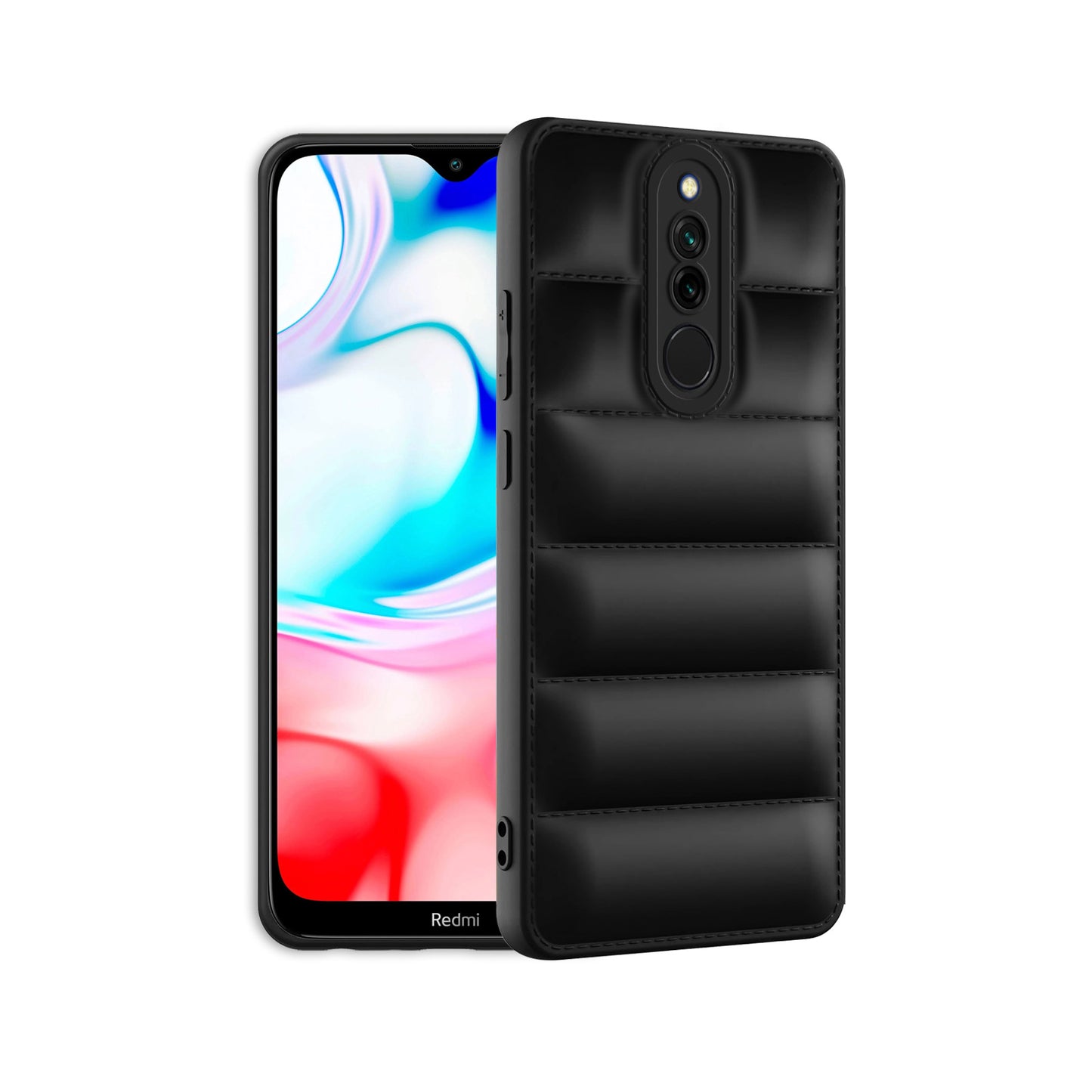 Puffer Back Cover for Redmi 8