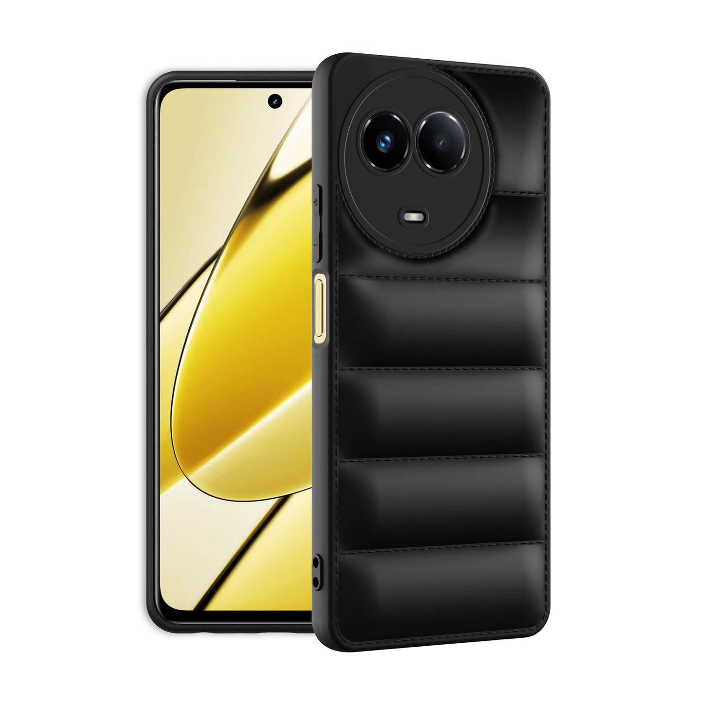 Puffer Back Cover for Realme 11 5G