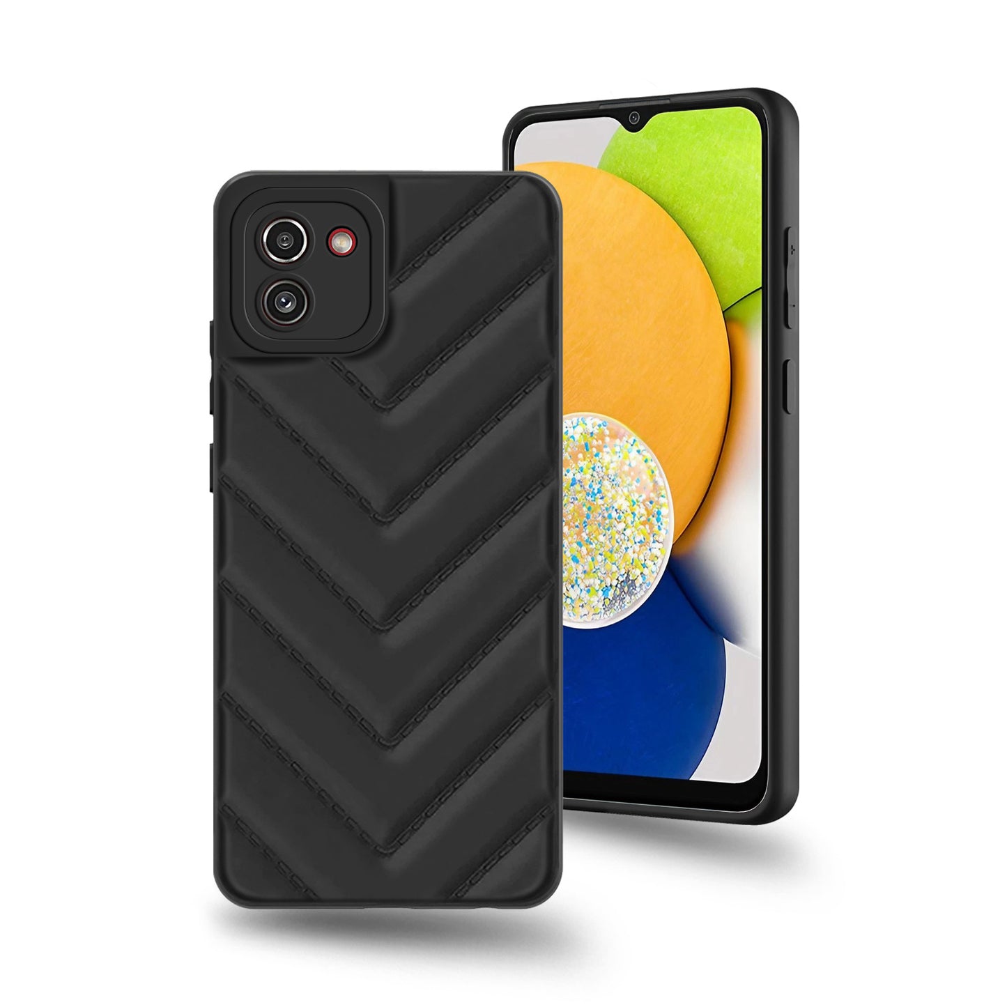 Wave Cushioned Back Cover for Samsung Galaxy A03