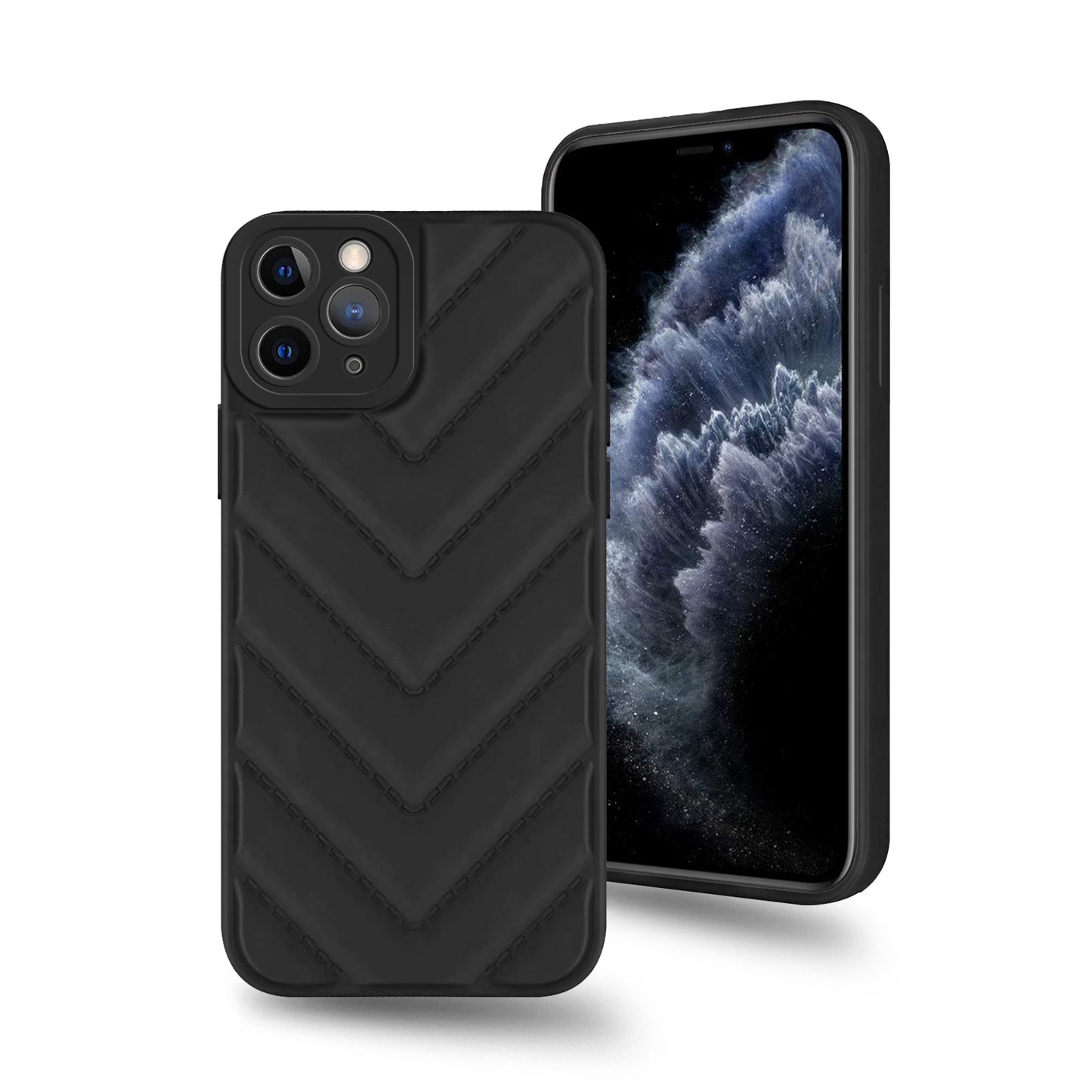 Wave Cushioned Back Cover for Apple iPhone 11 Pro Max