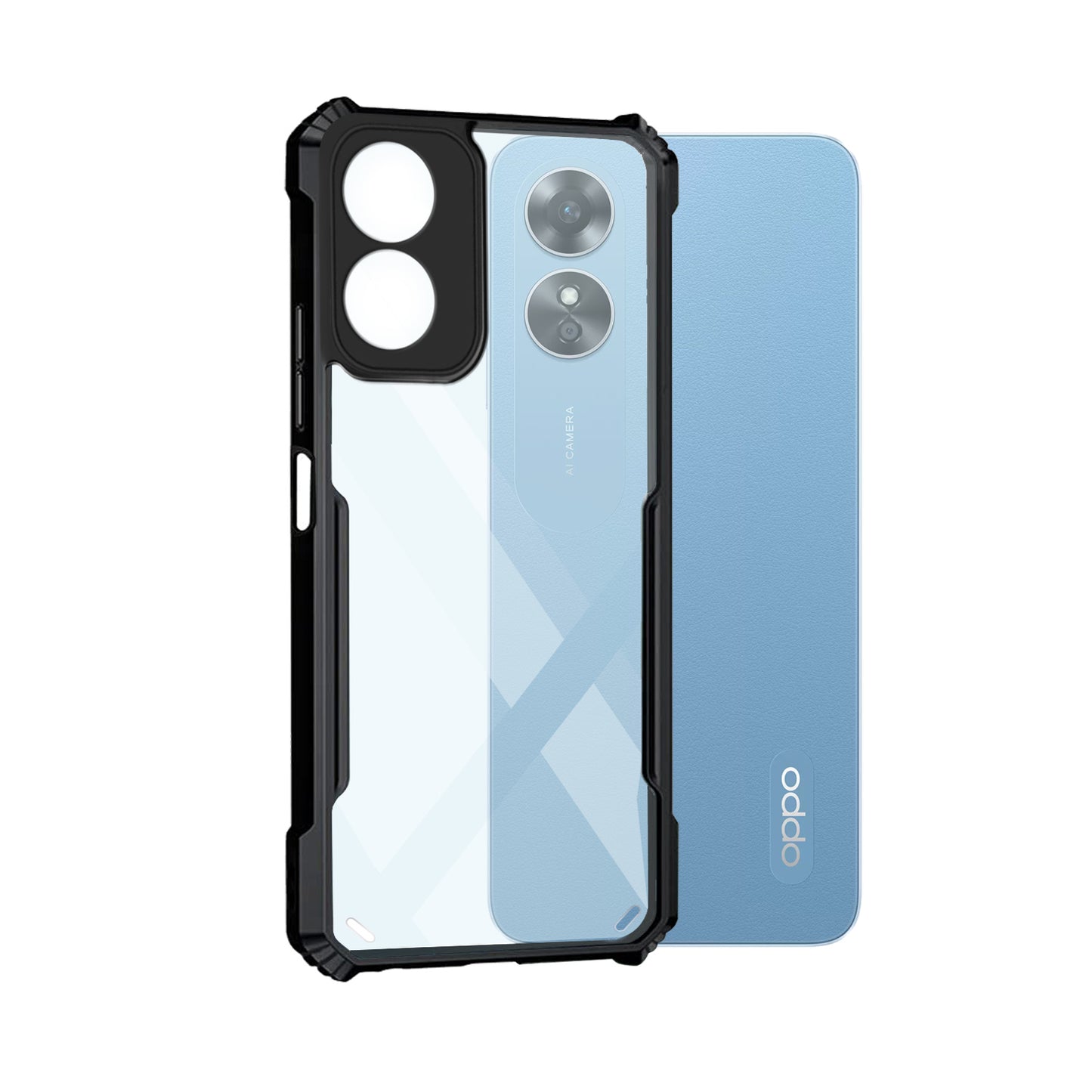 360 Degree Protection Back Cover For Oppo A17