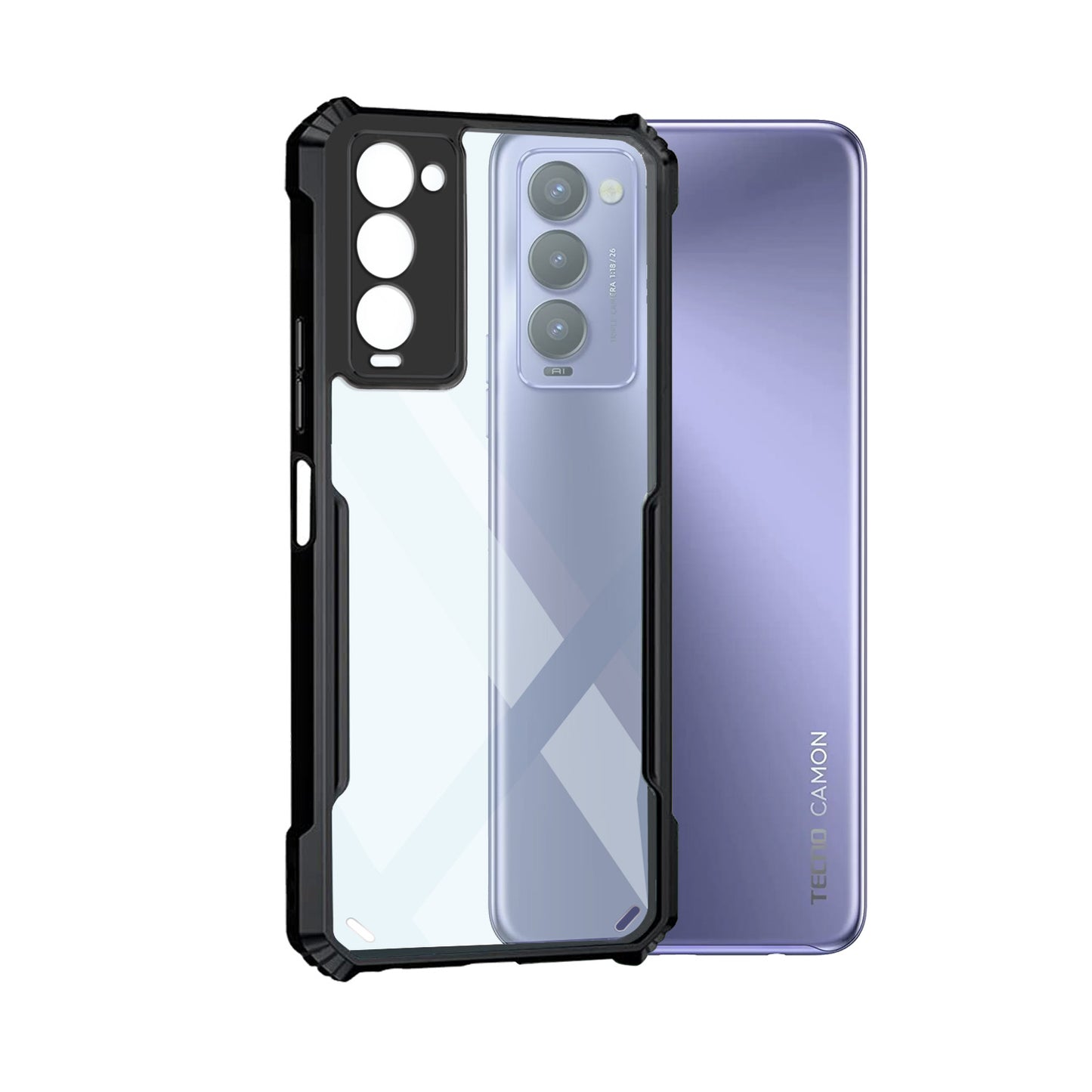 360 Degree Protection Back Cover For Tecno Camon 18