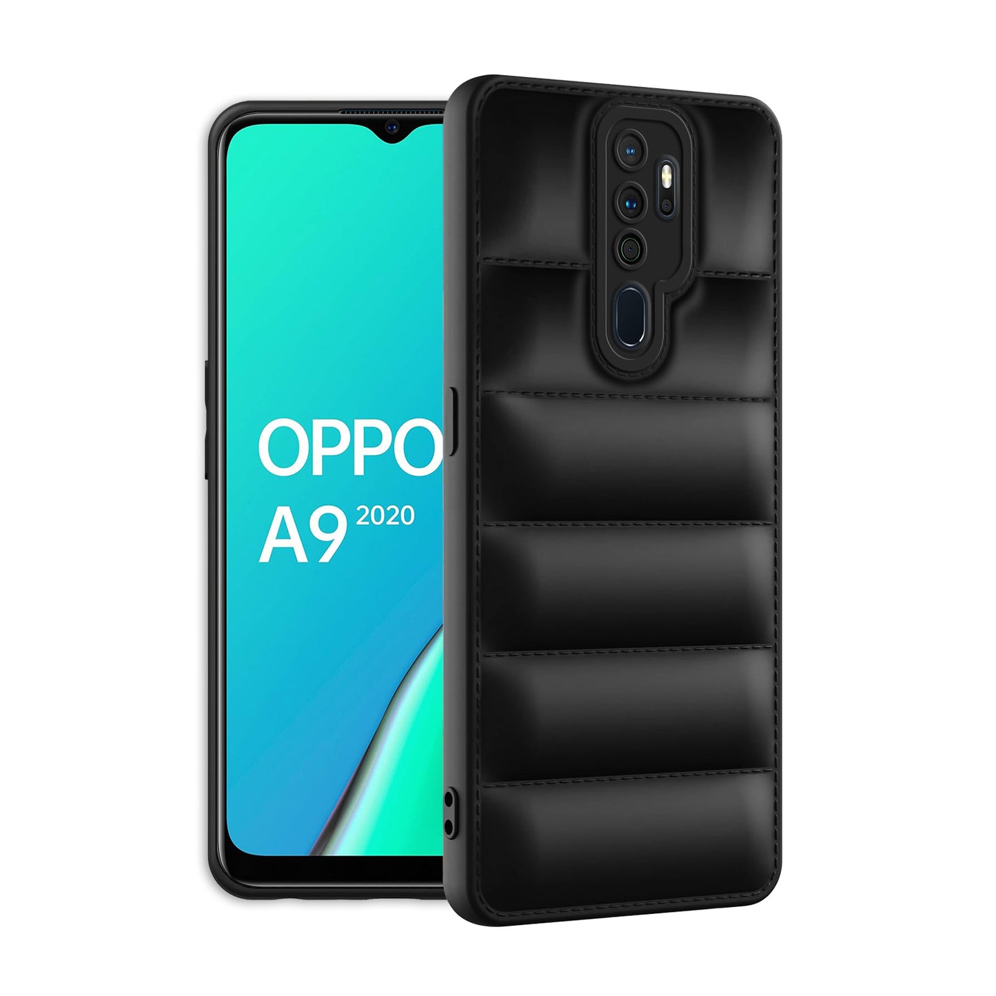 Puffer Back Cover for Oppo A9 2020