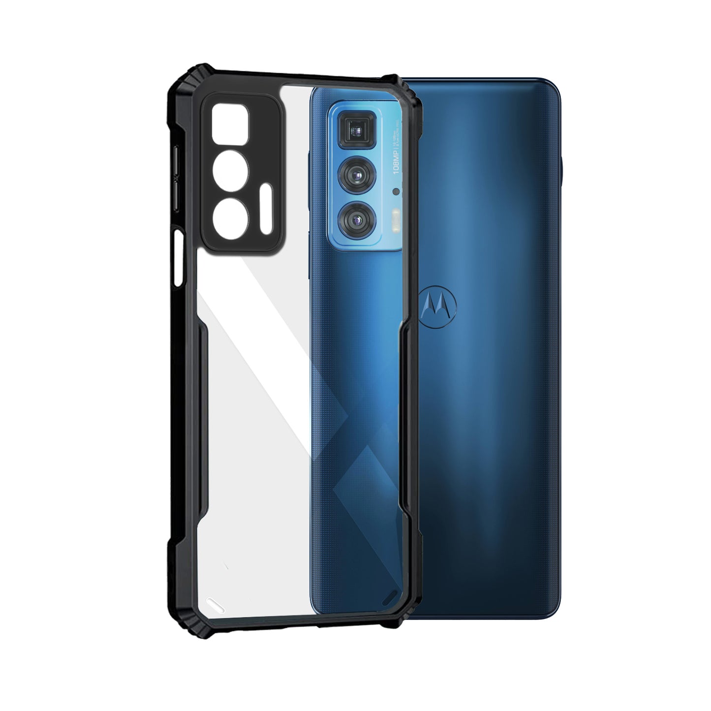 360 Degree Protection Back Cover For Motorola Moto Edge 20 Pro