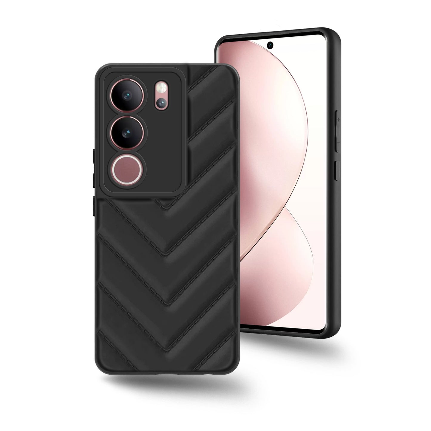 Wave Cushioned Back Cover for Vivo V29