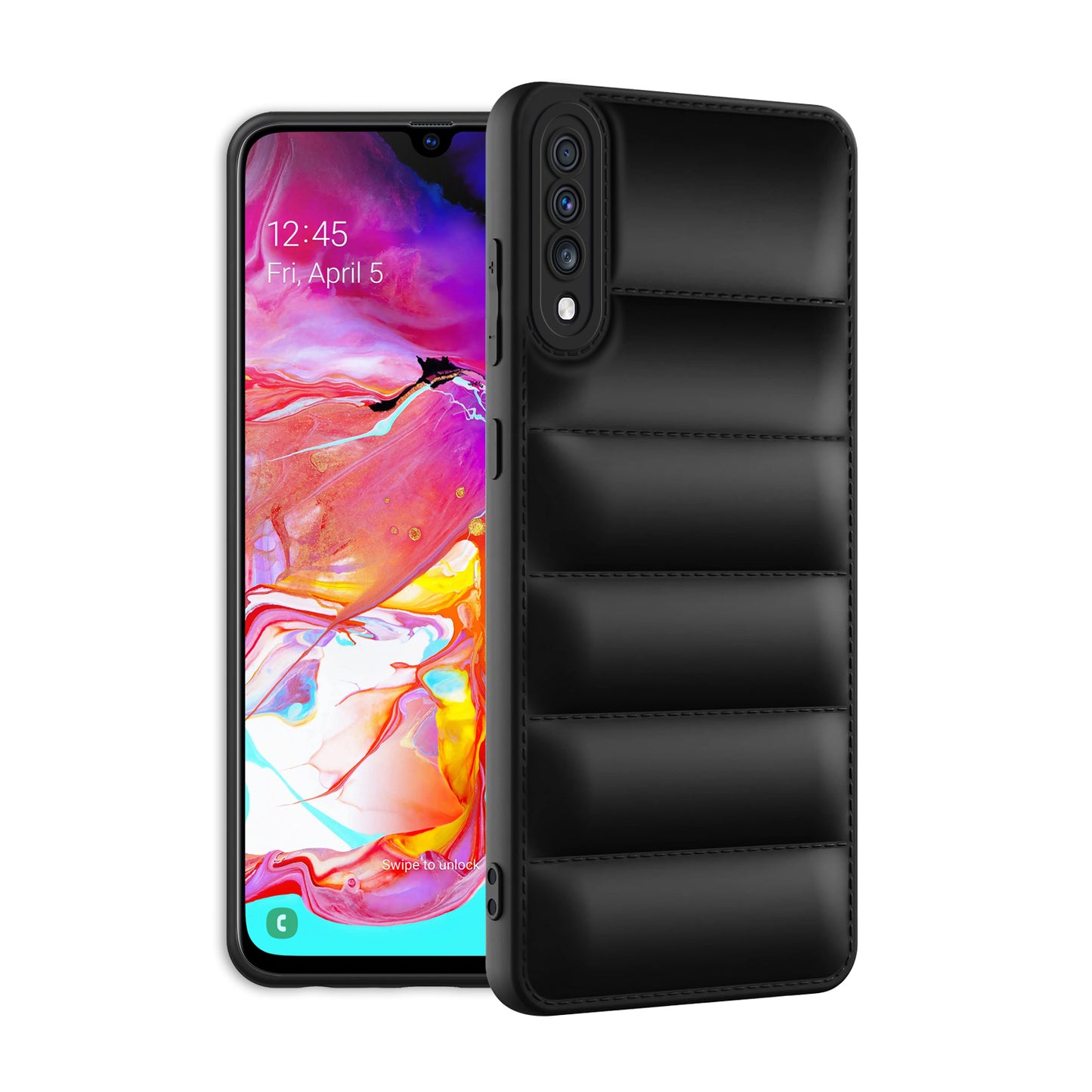 Puffer Back Cover for Samsung Galaxy A70