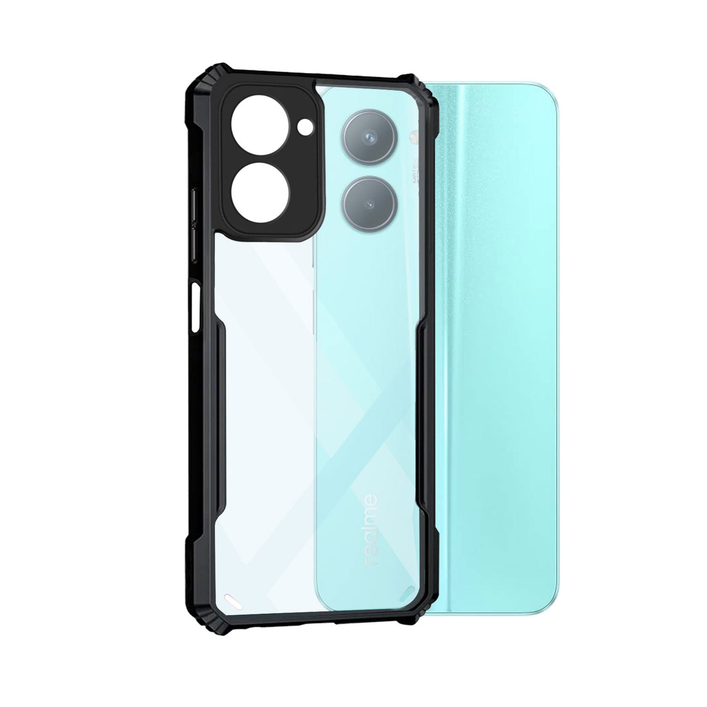 360 Degree Protection Back Cover For Realme C33