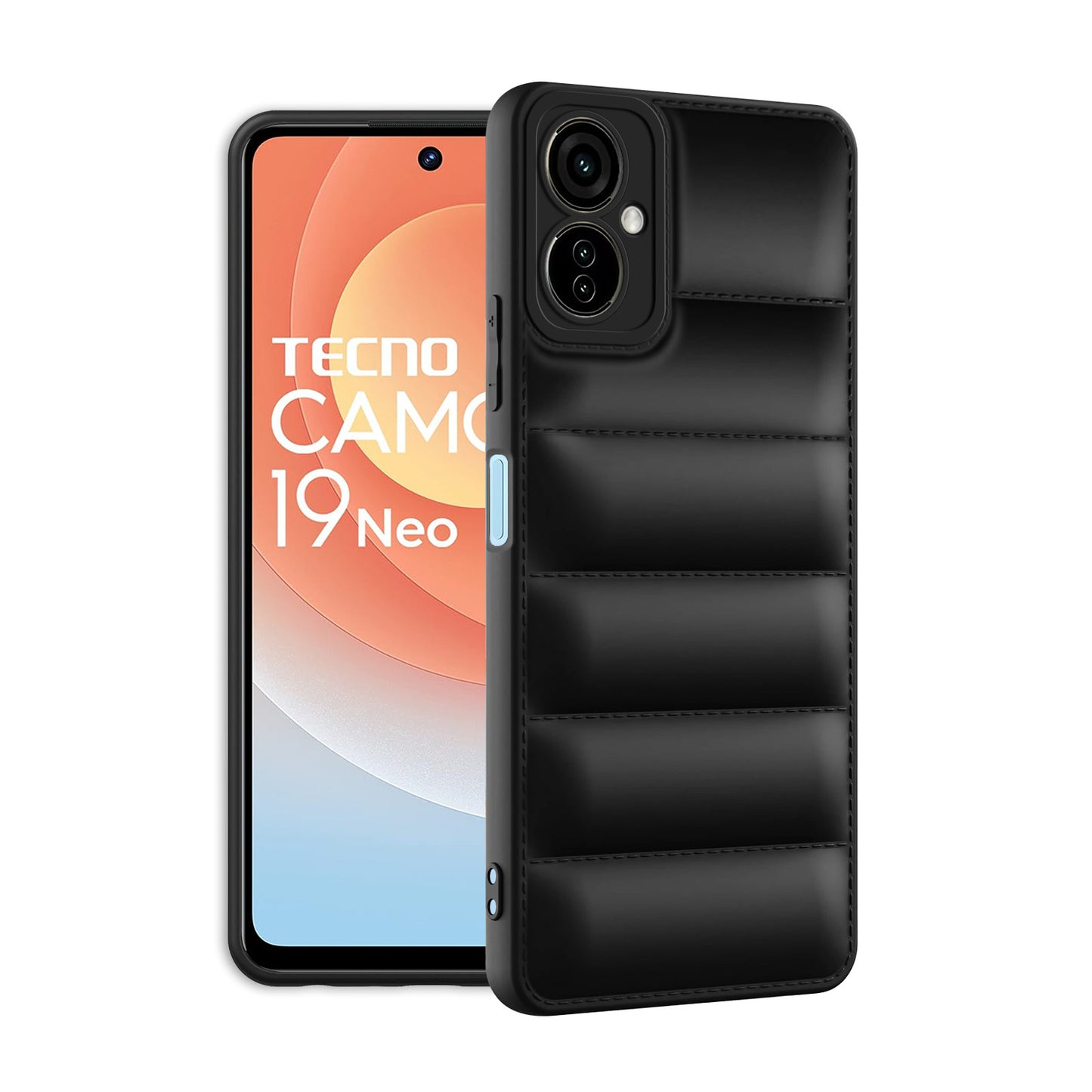 Puffer Back Cover for Tecno Camon 19 Neo