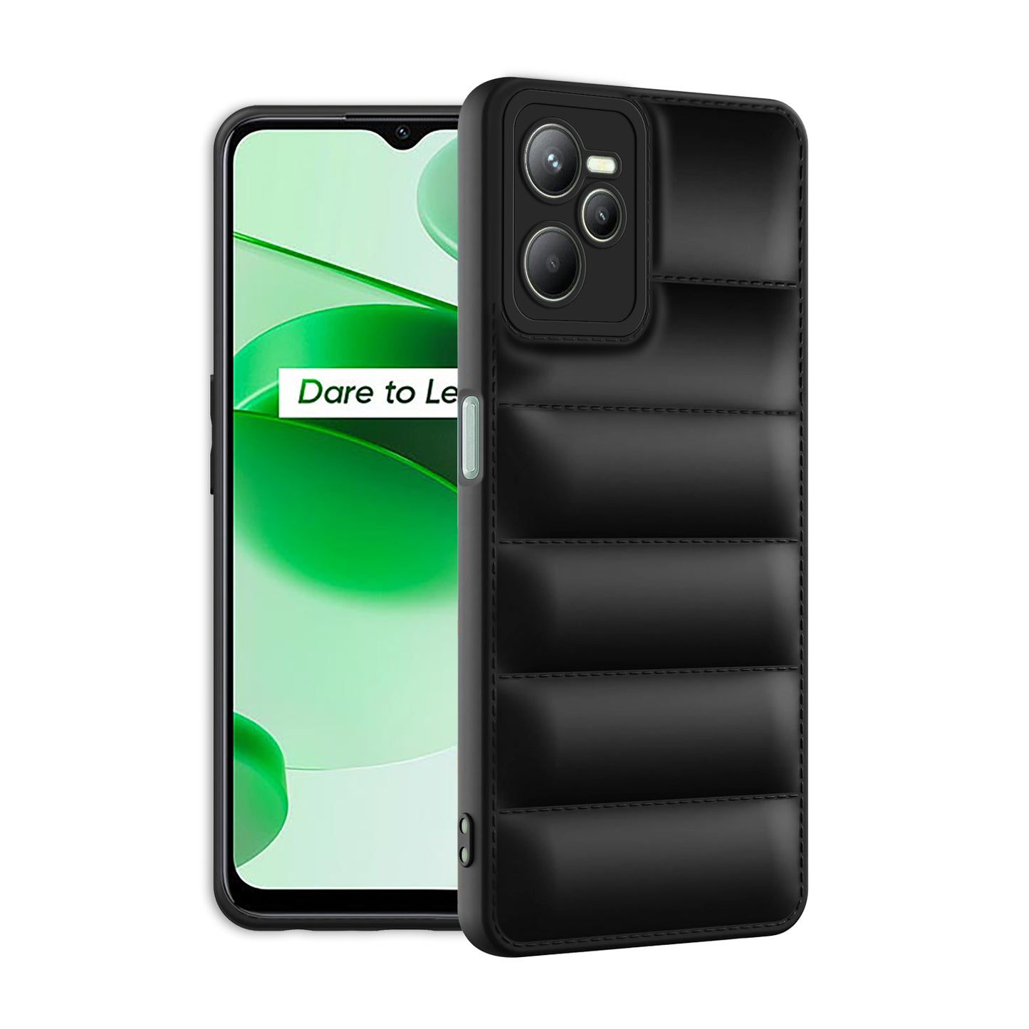 Puffer Back Cover for Realme C35