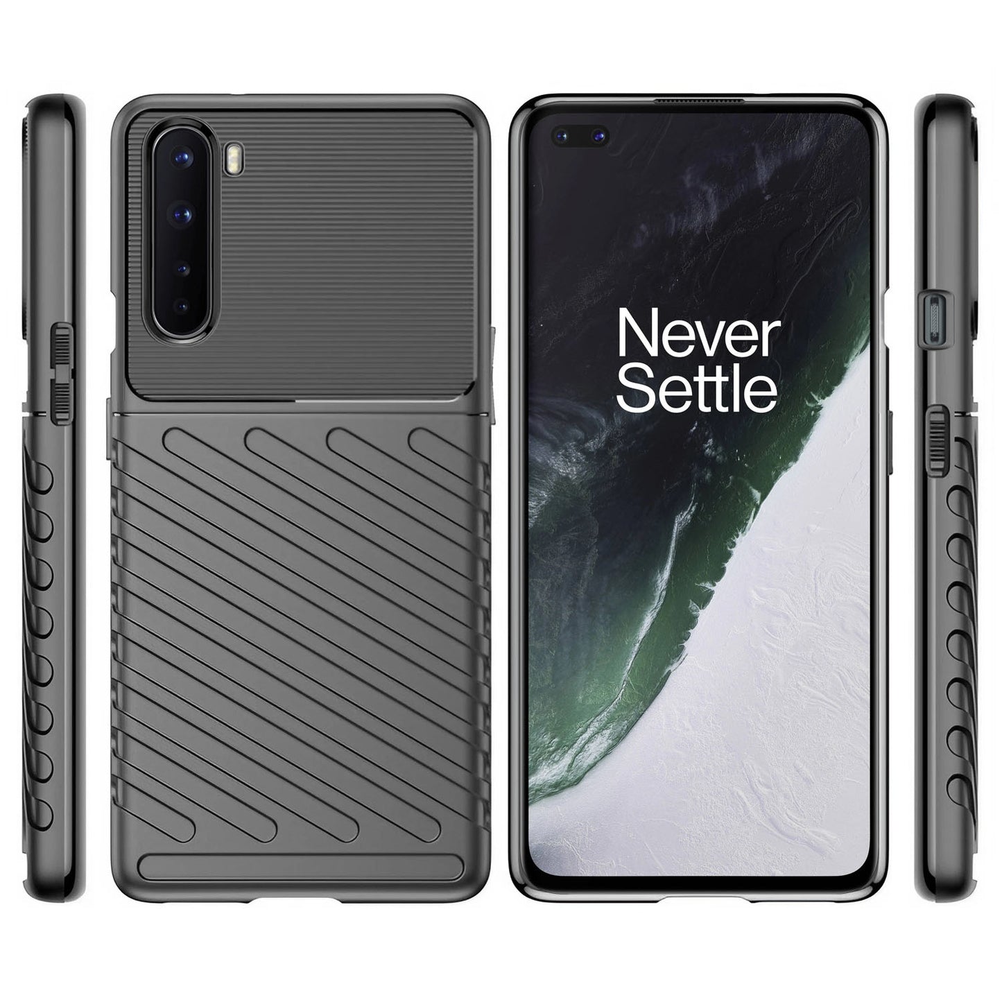 Thunderbolt Back Cover for OnePlus Nord