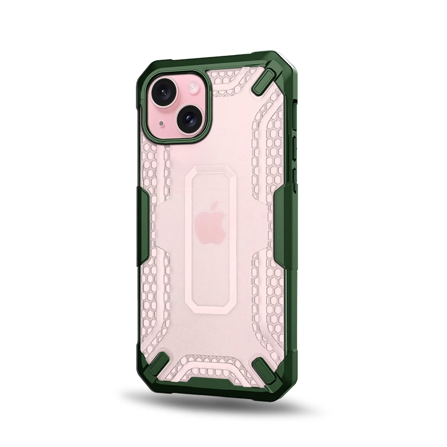 Heavy Duty Honey Comb Design For Apple iPhone 15