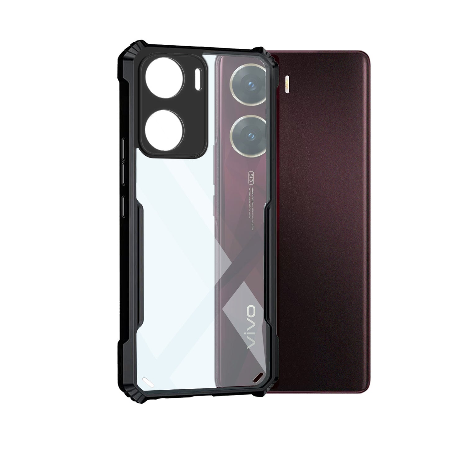 360 Degree Protection Back Cover For Vivo V29e