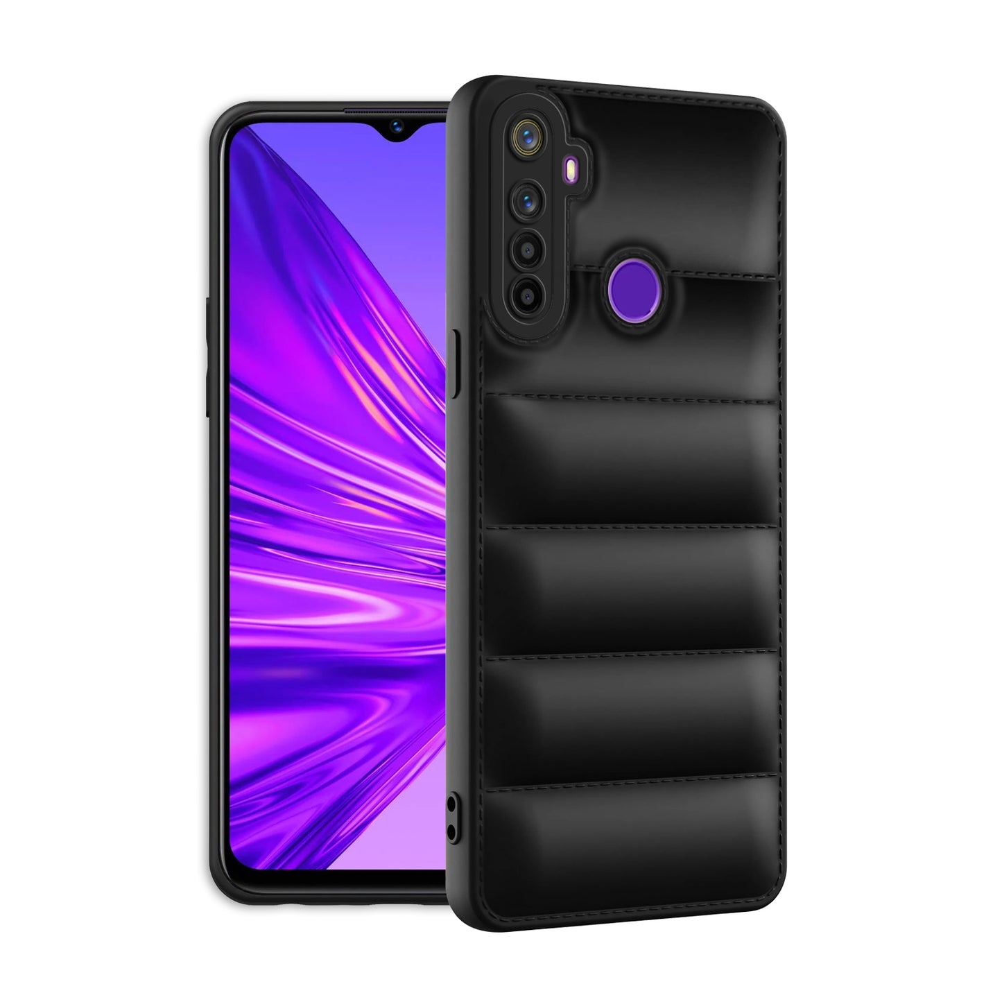 Puffer Back Cover for Realme 5