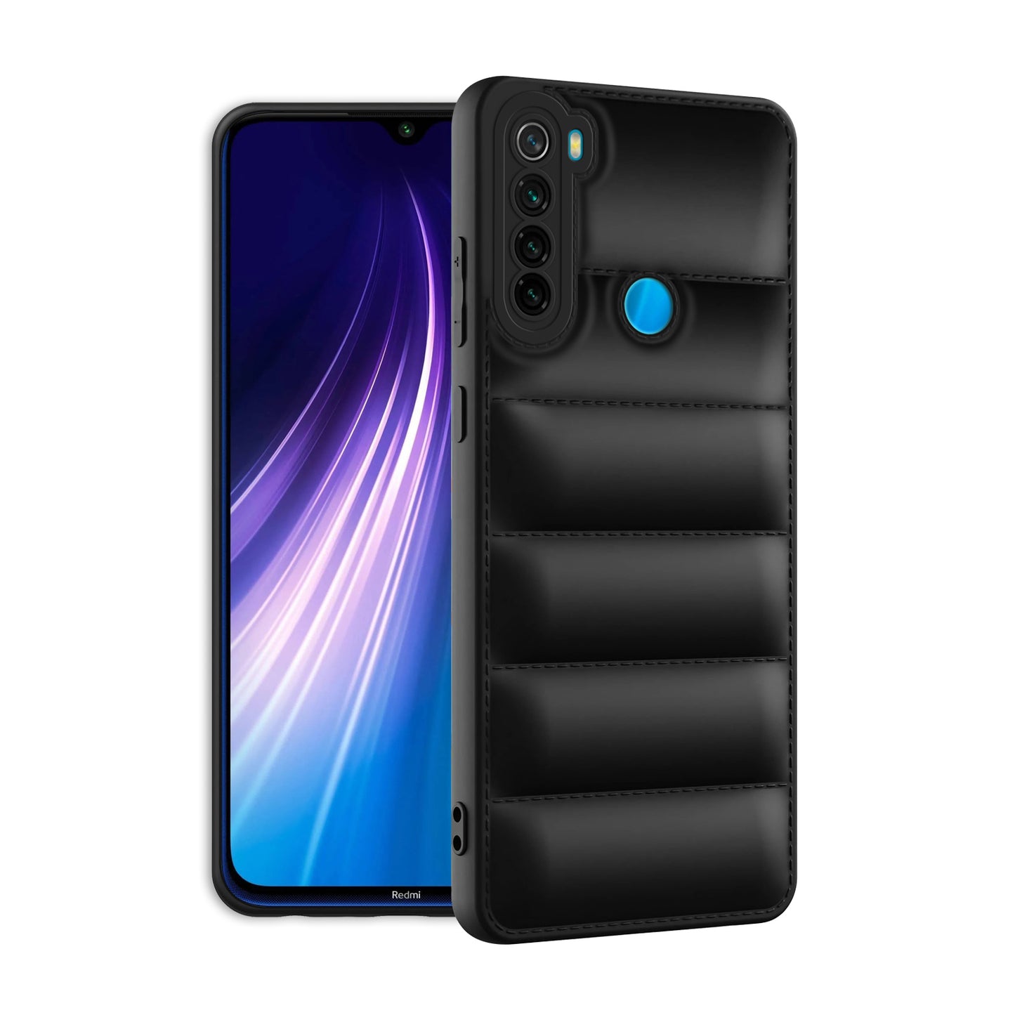 Puffer Back Cover for Redmi Note 8