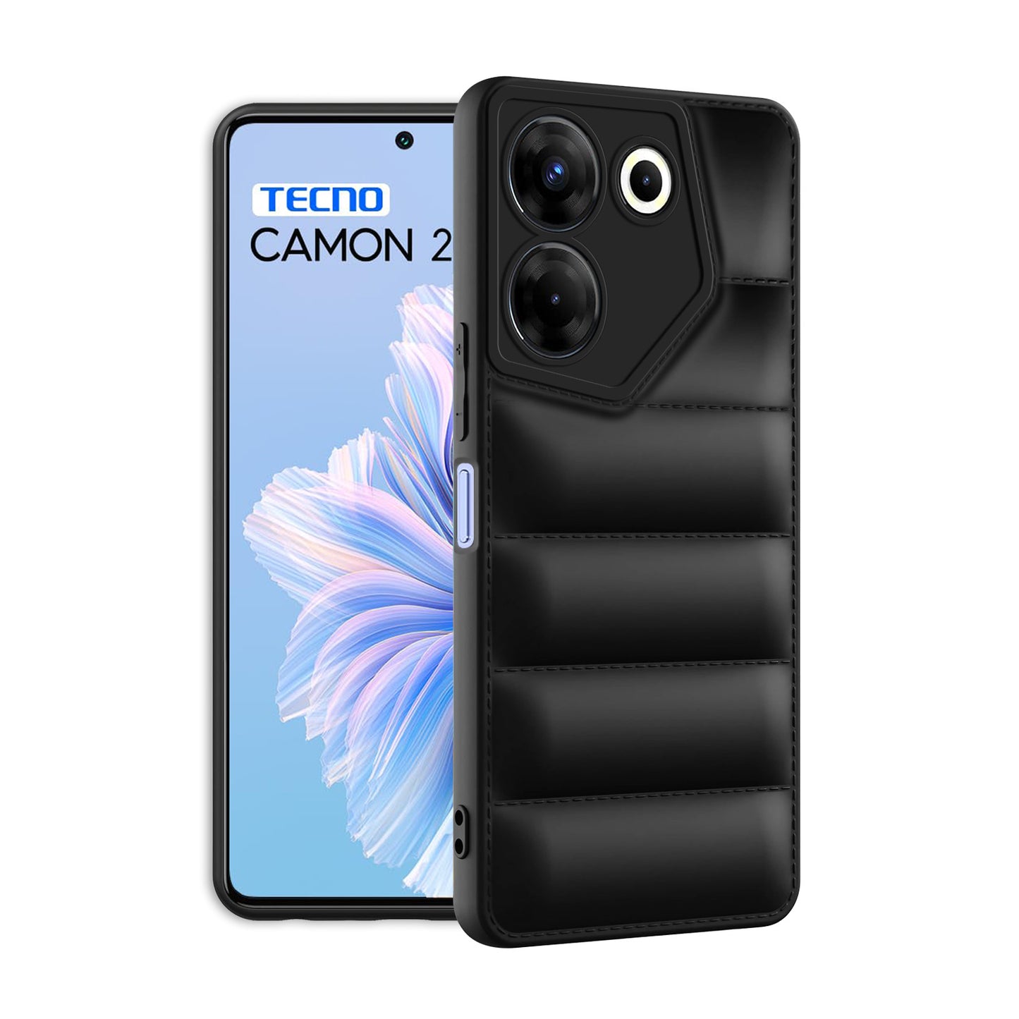 Puffer Back Cover for Tecno Camon 20 Pro