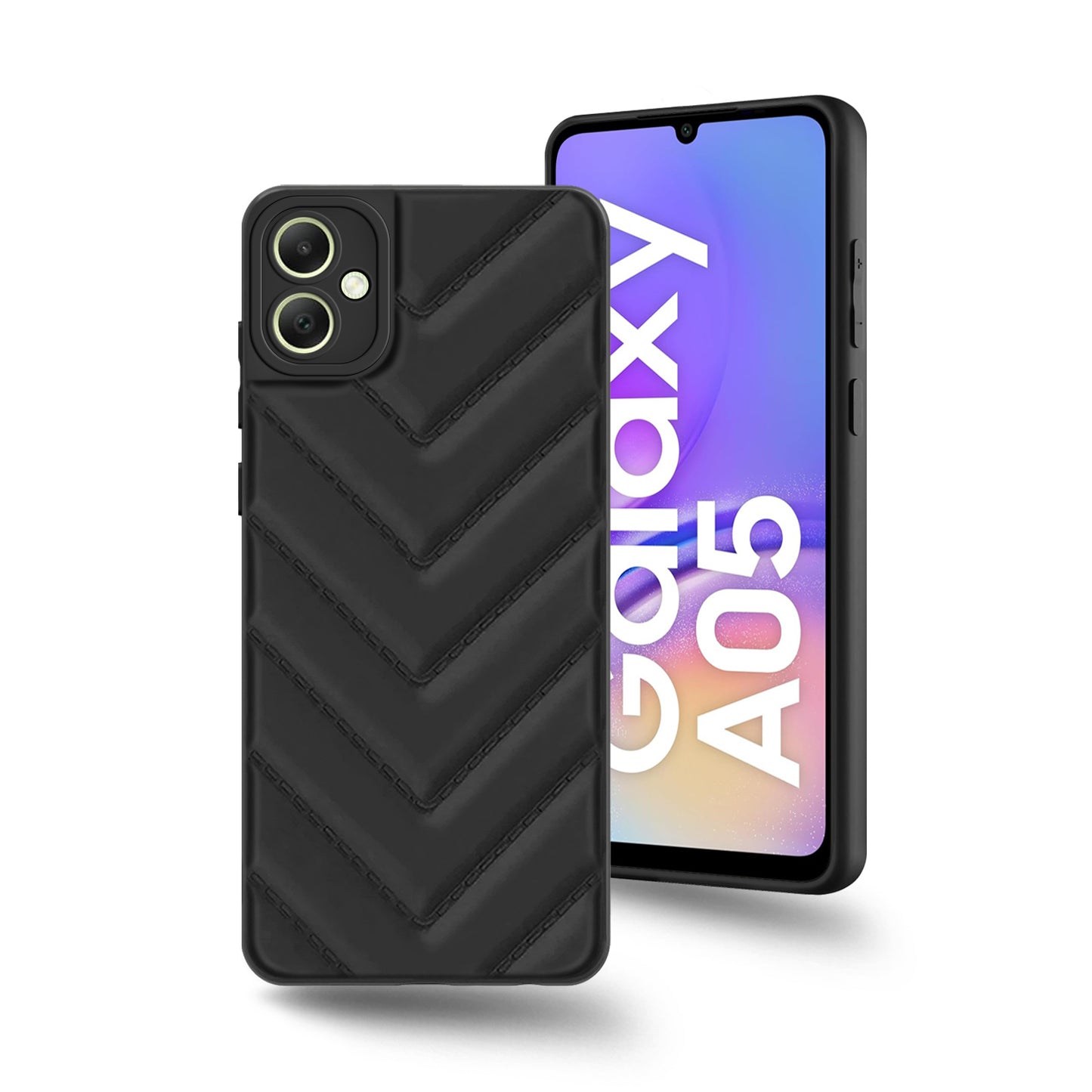 Wave Cushioned Back Cover for Samsung Galaxy A05