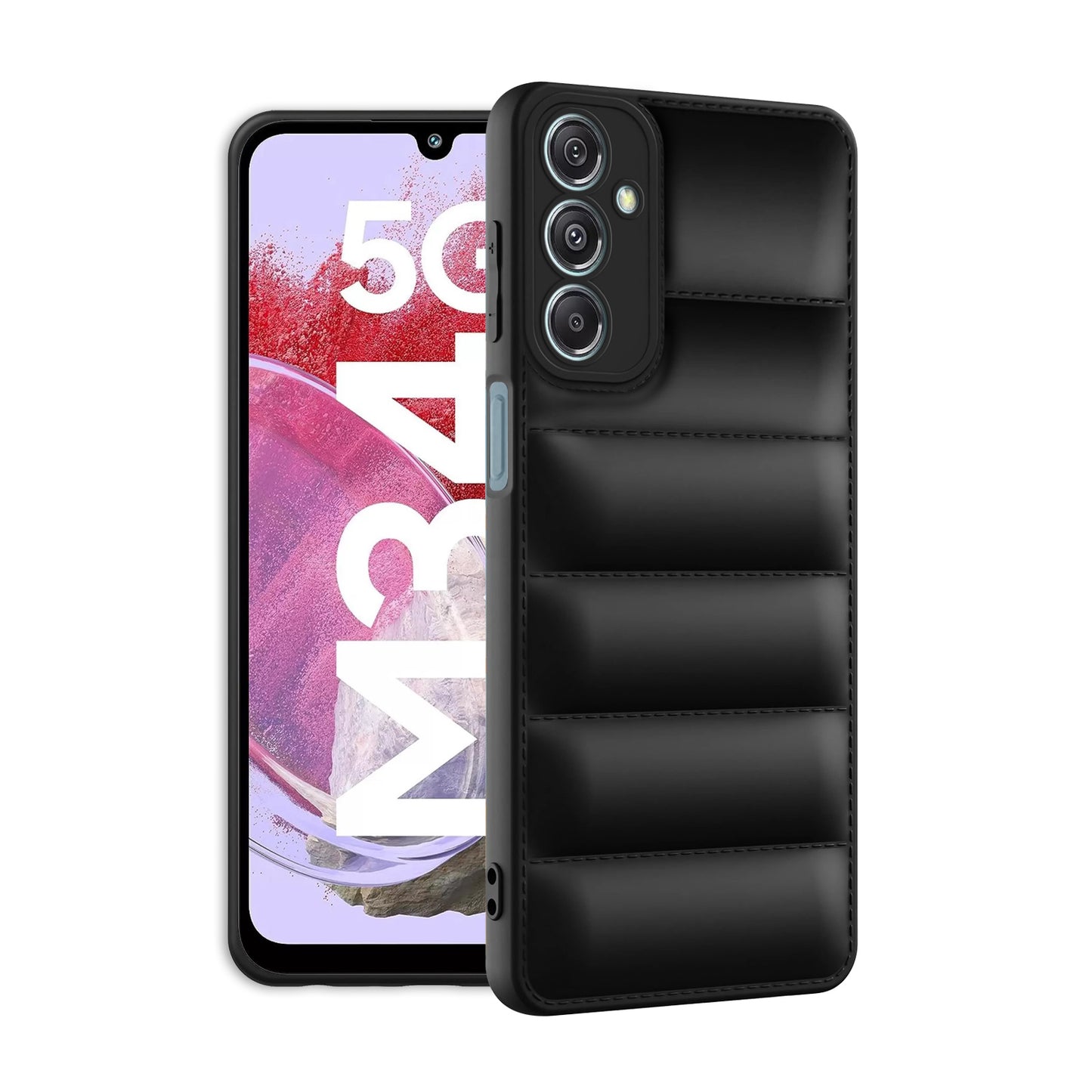 Puffer Back Cover for Samsung Galaxy M34 5G