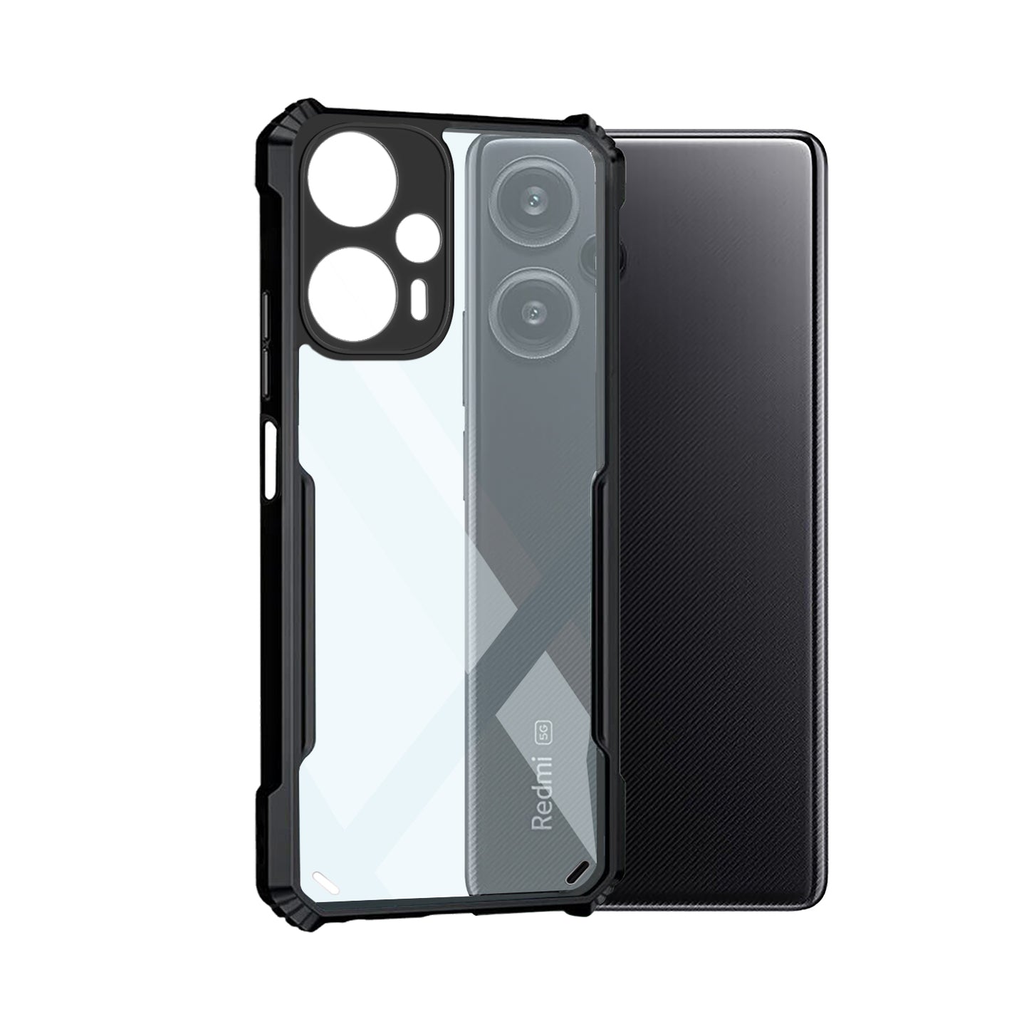 360 Degree Protection Back Cover For Redmi Note 12 Turbo 5G