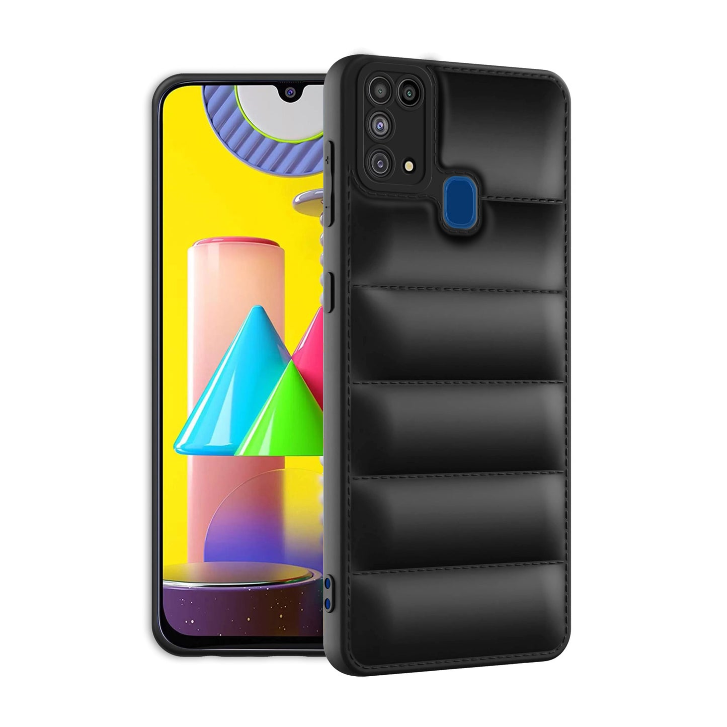 Puffer Back Cover for Samsung Galaxy M31