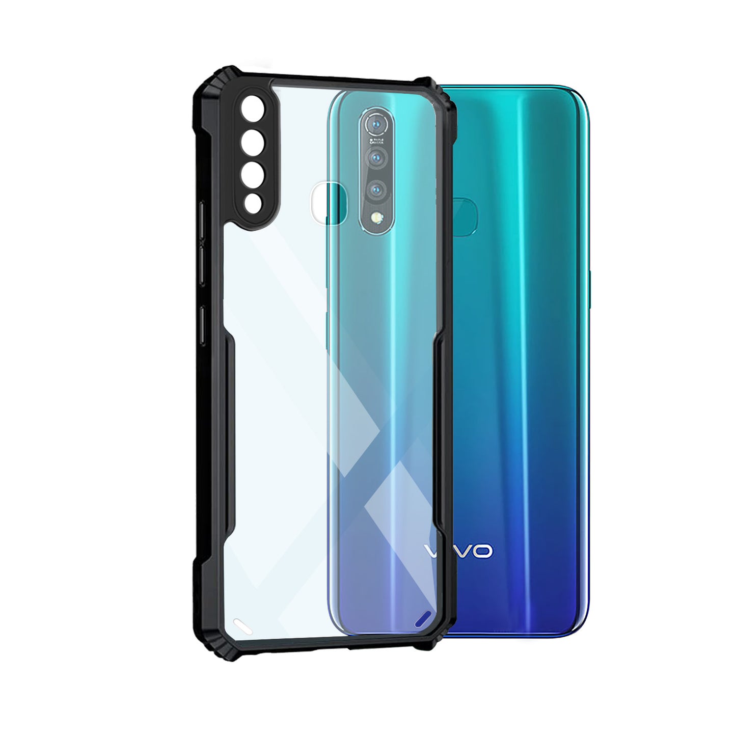 360 Degree Protection Back Cover For Vivo Z1 Pro