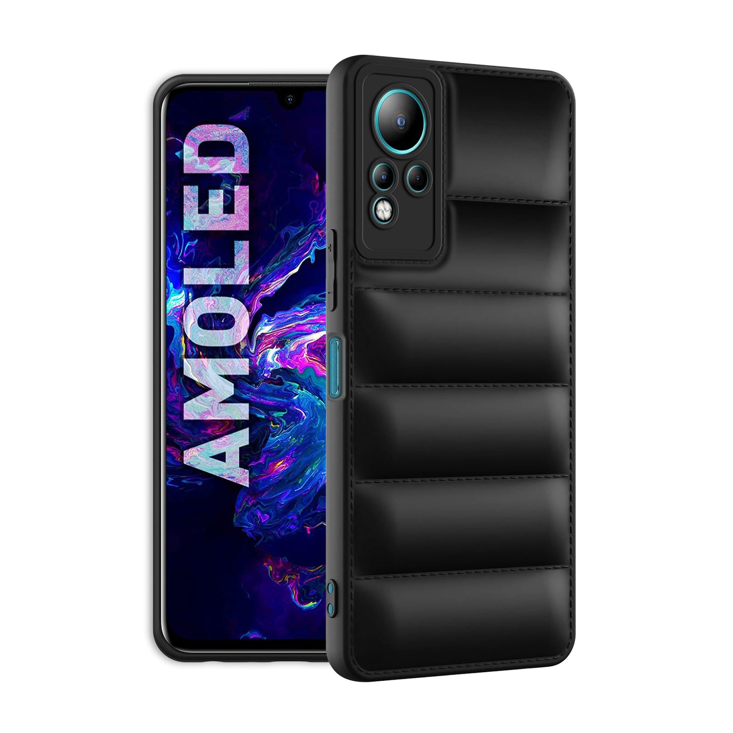 Puffer Back Cover for Infinix Note 11