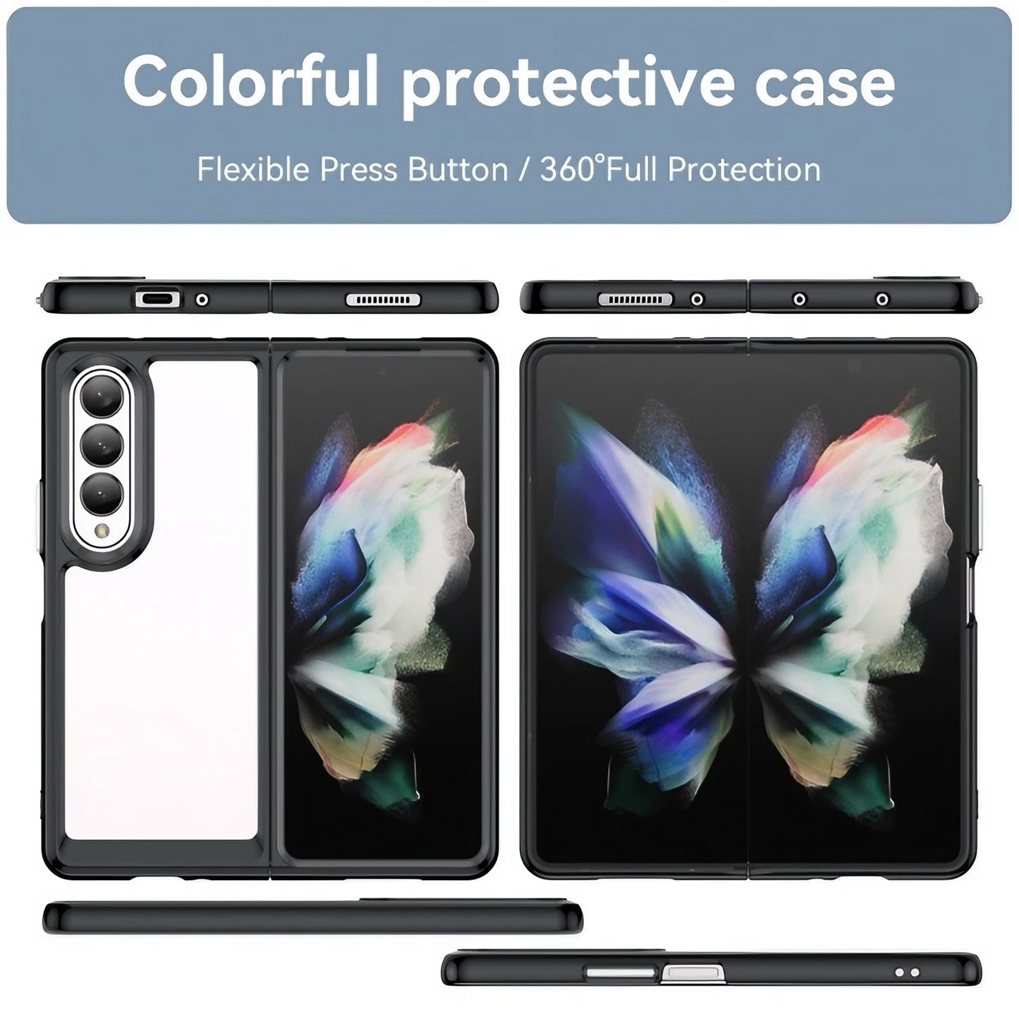 Space Case Design For Samsung Galaxy Fold 3