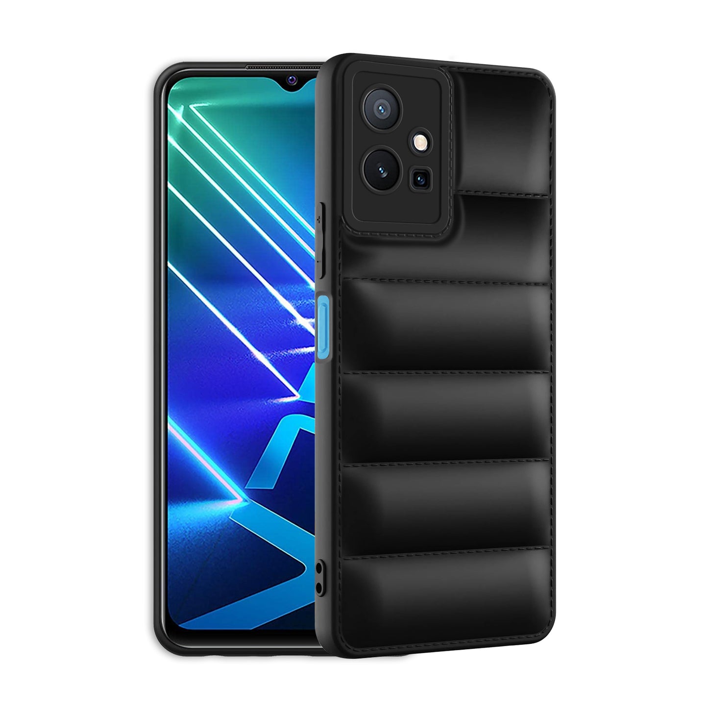 Puffer Back Cover for Vivo Y75 5G