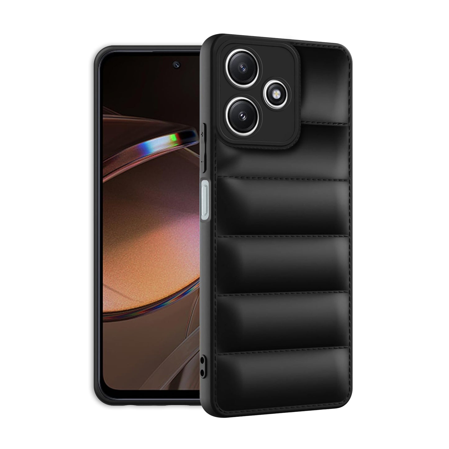 Puffer Back Cover for Redmi 12 5G