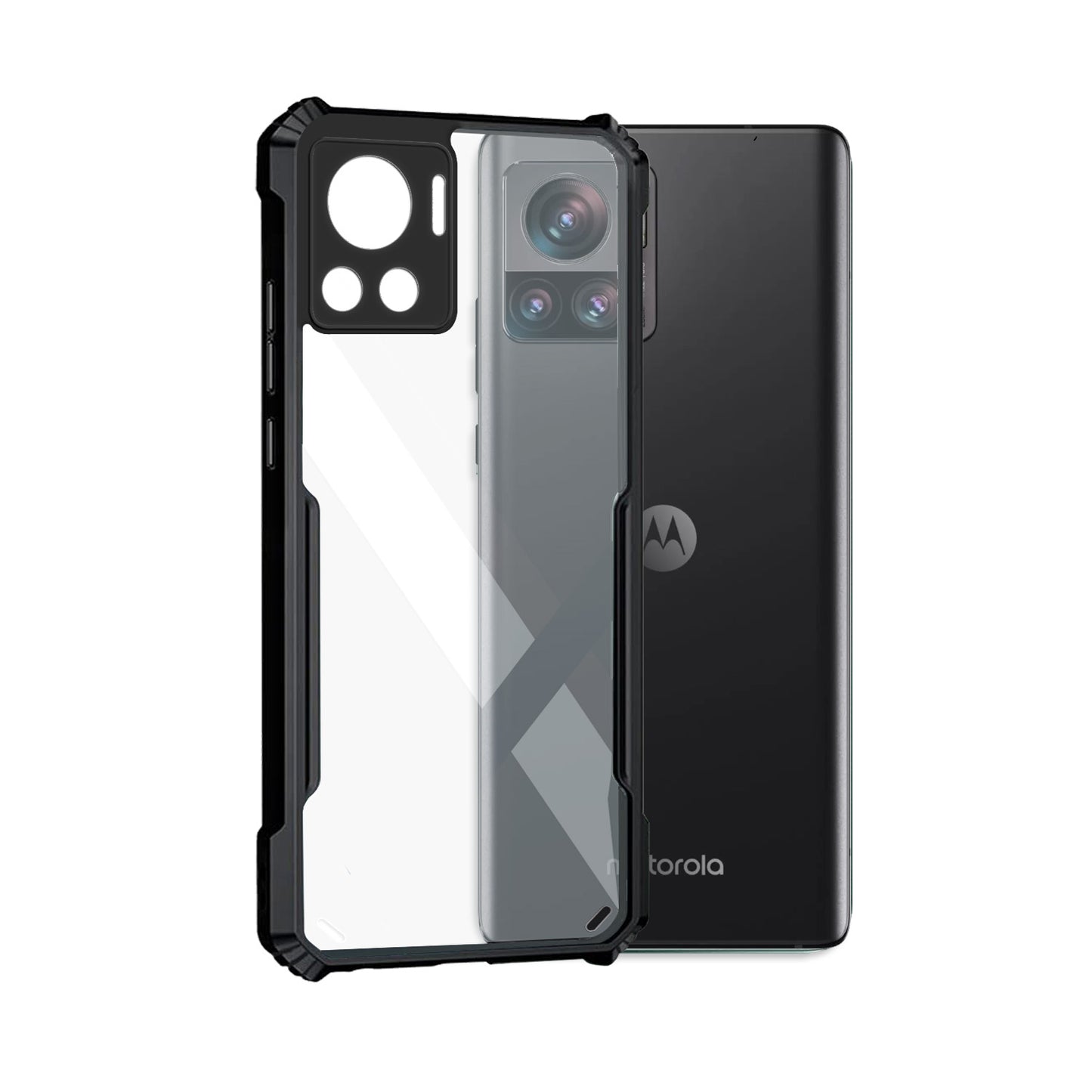 360 Degree Protection Back Cover For Motorola Moto Edge 30 Ultra