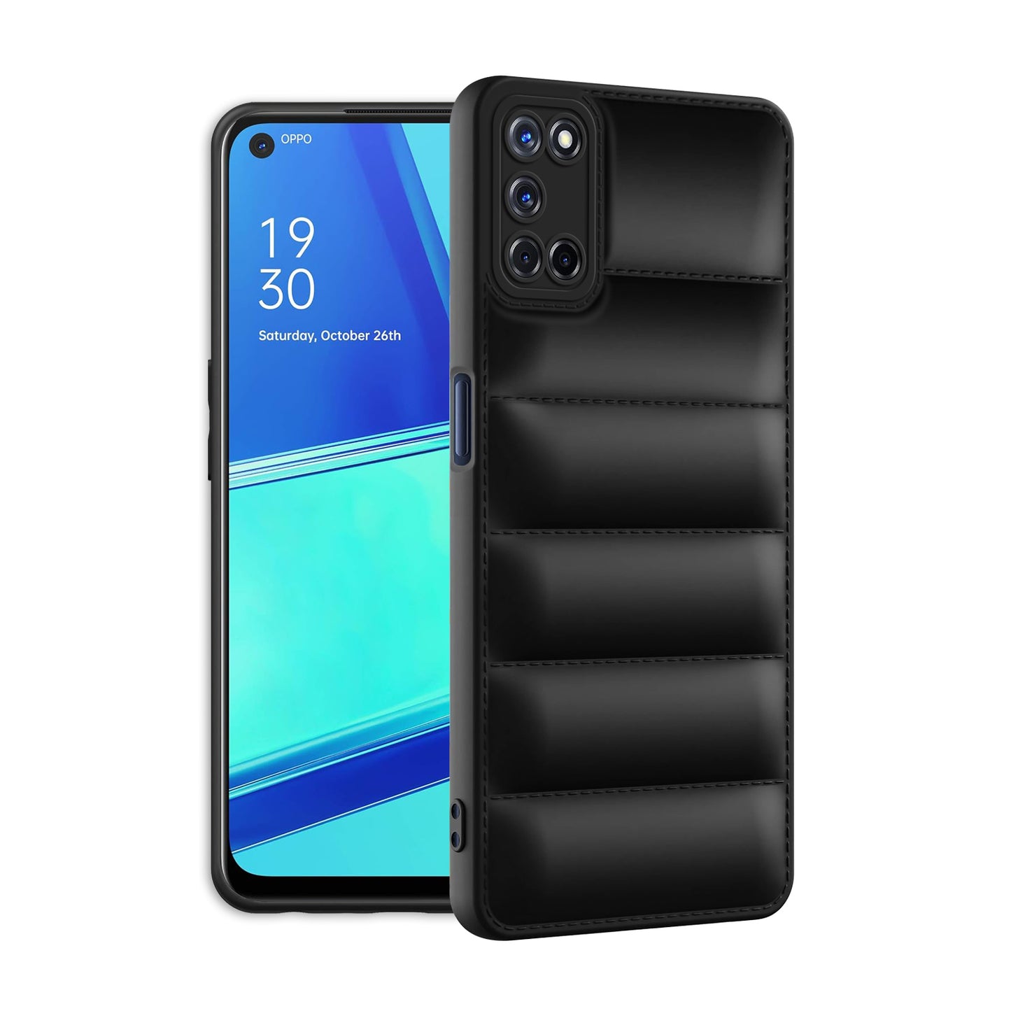 Puffer Back Cover for Oppo A52