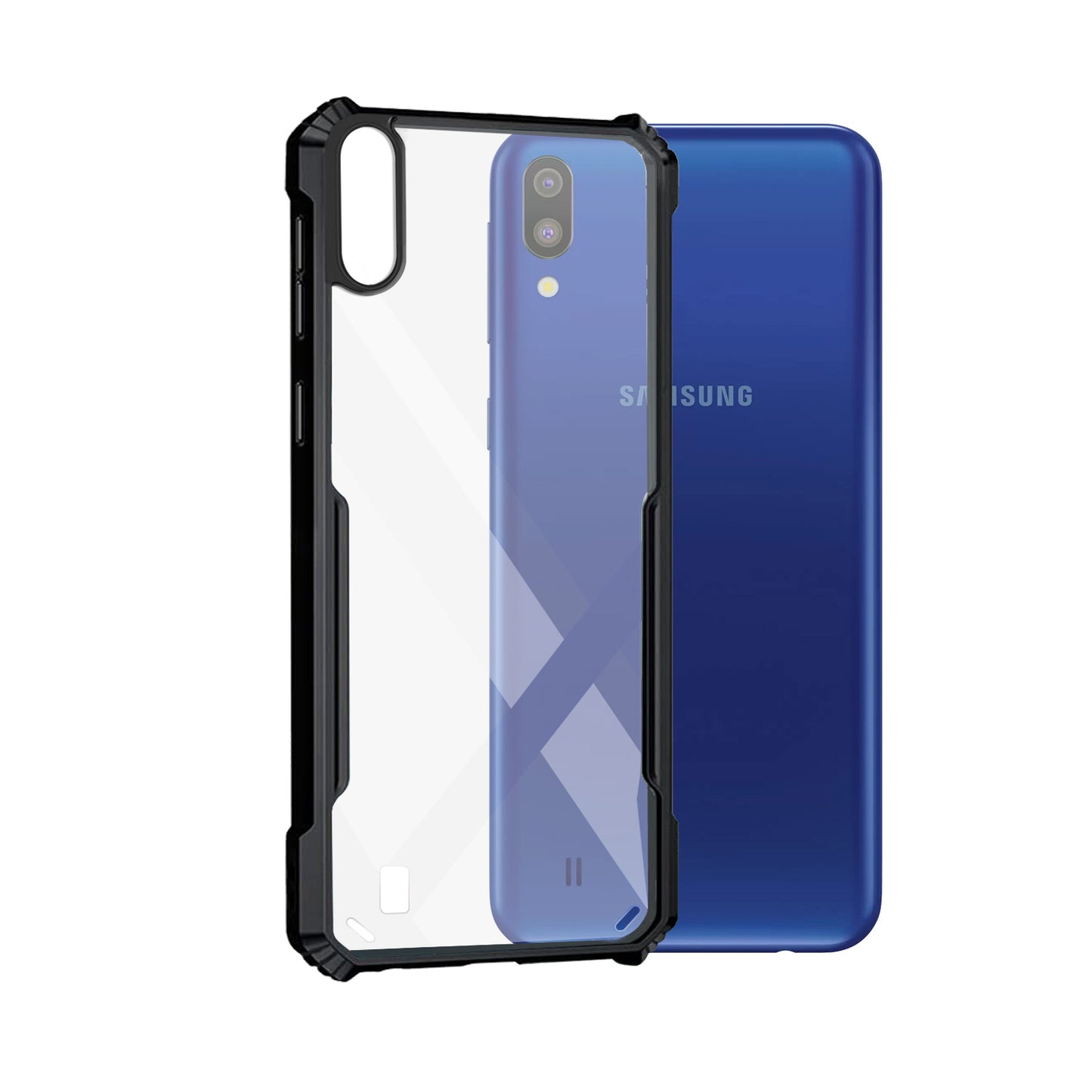 360 Degree Protection Back Cover For Samsung Galaxy M10