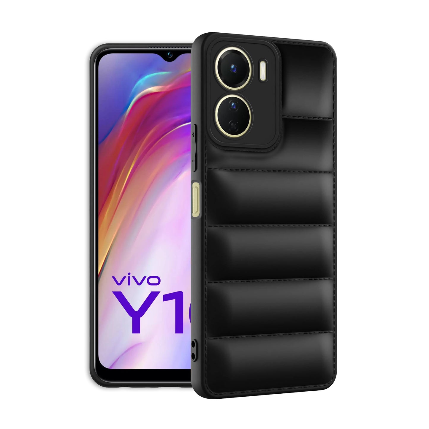 Puffer Back Cover for Vivo Y16