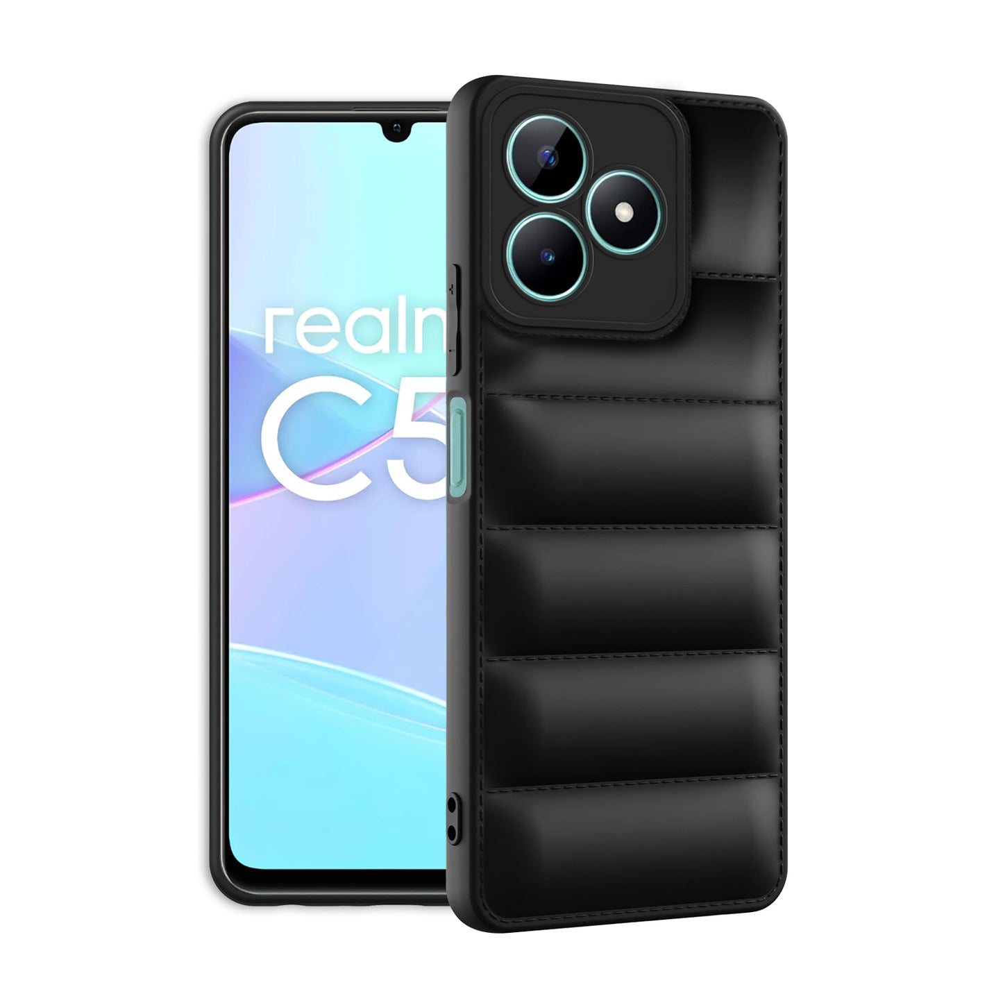 Puffer Back Cover for Realme C51