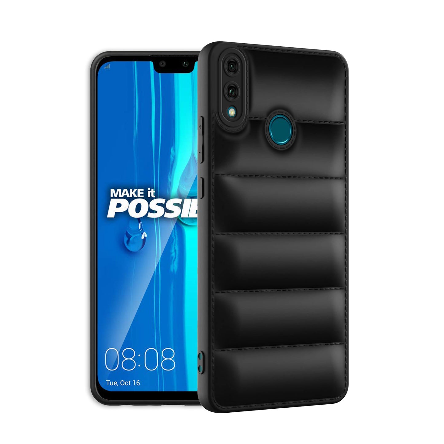 Puffer Back Cover for Huawei Y9 2019