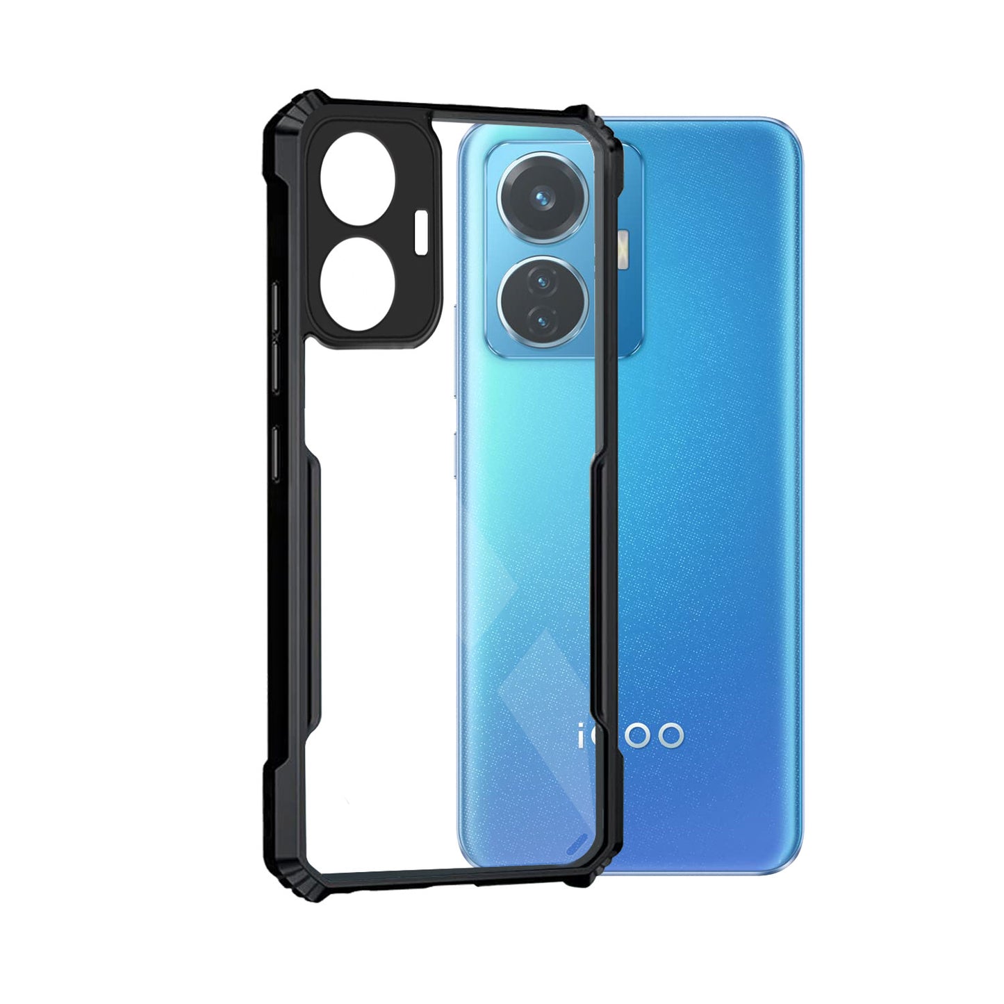 360 Degree Protection Back Cover For Vivo Iqoo Z6 5G